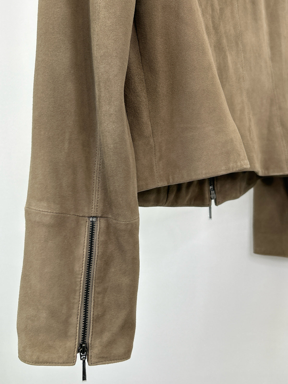 ETCETERA Size 10 Taupe Women Jacket