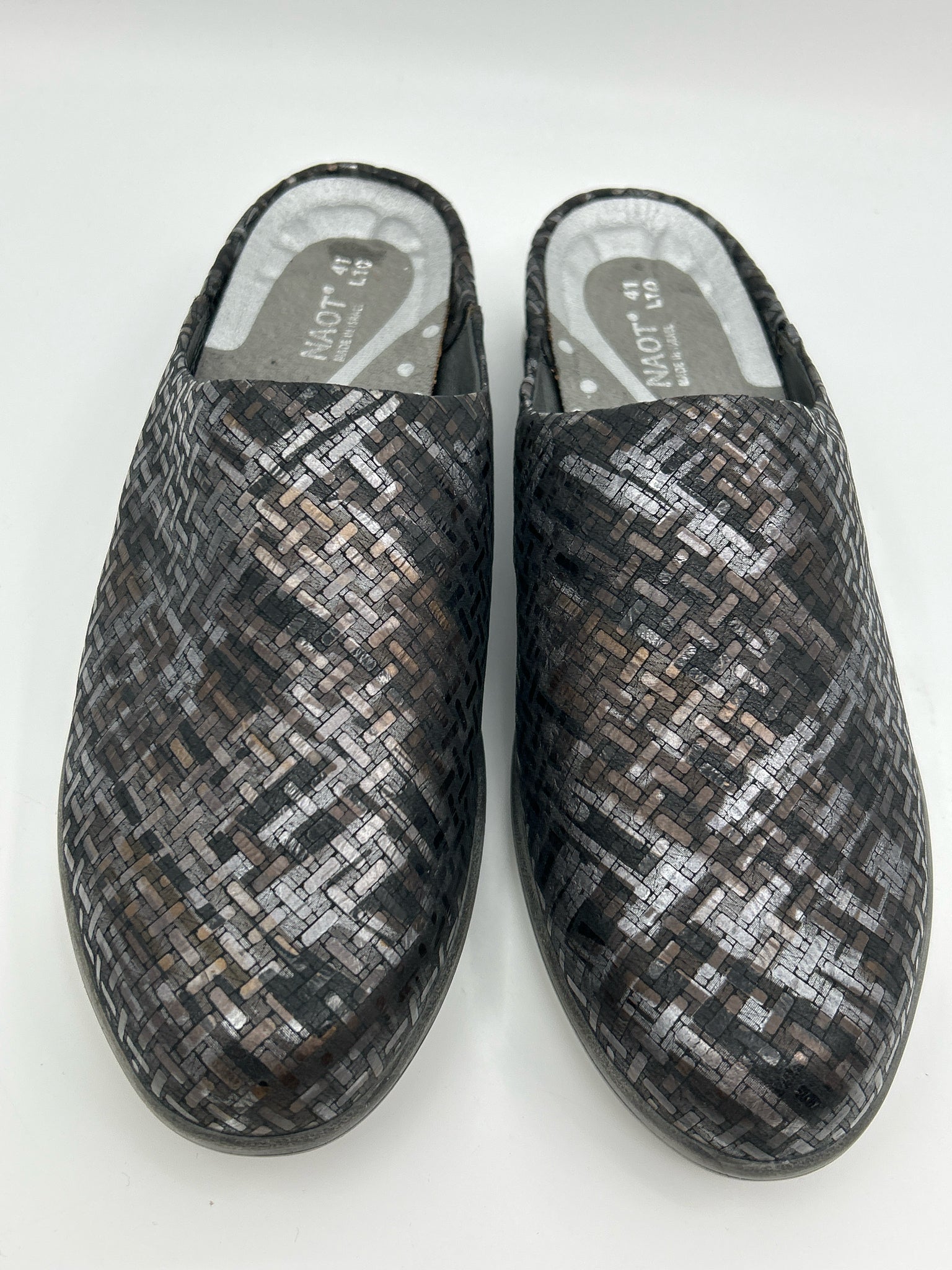 NAOT Size 41 black and grey Women Shoes