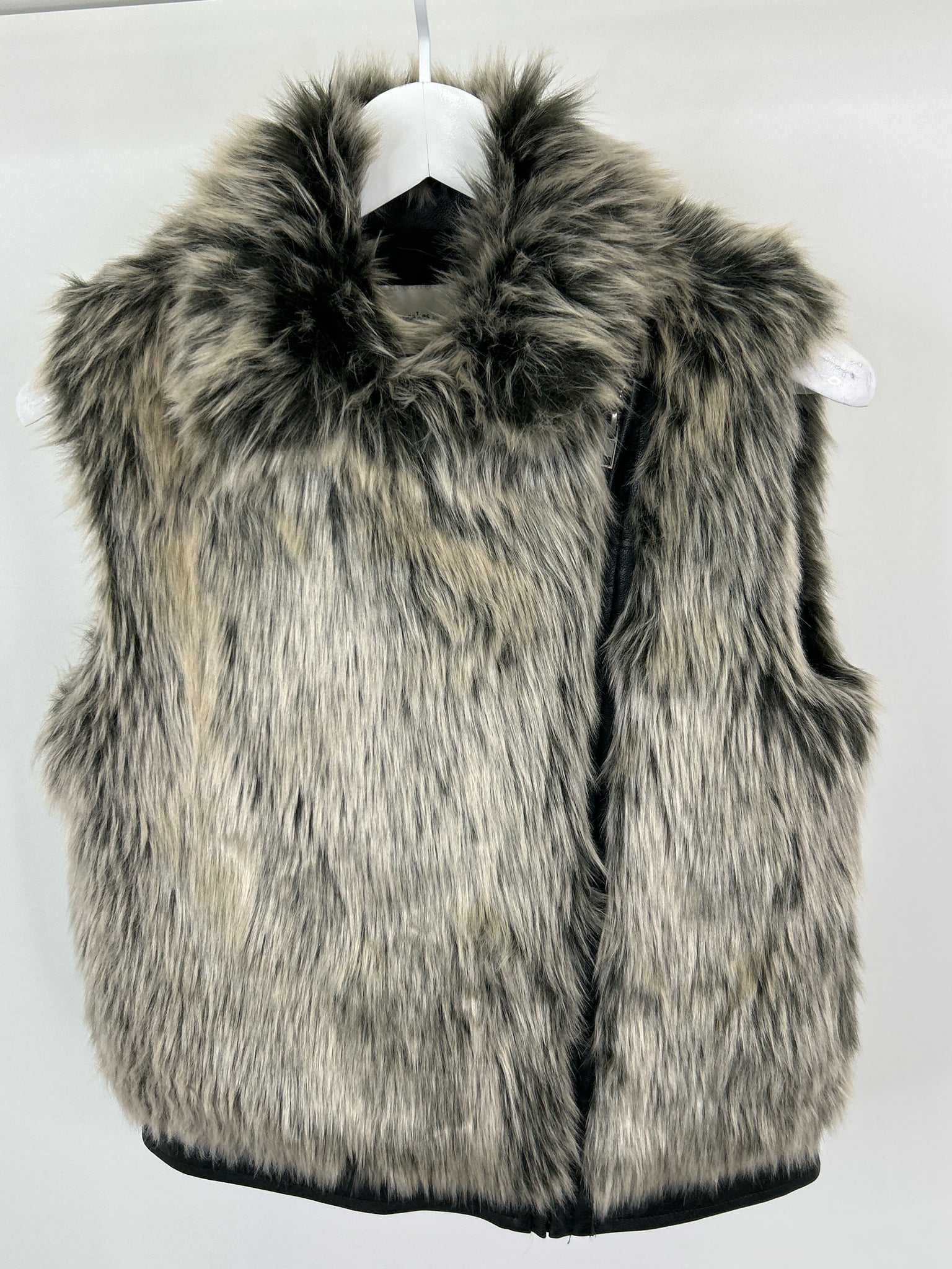 CUPCAKES & CASHMERE Size S BEIGE AND BLACK Women Vest