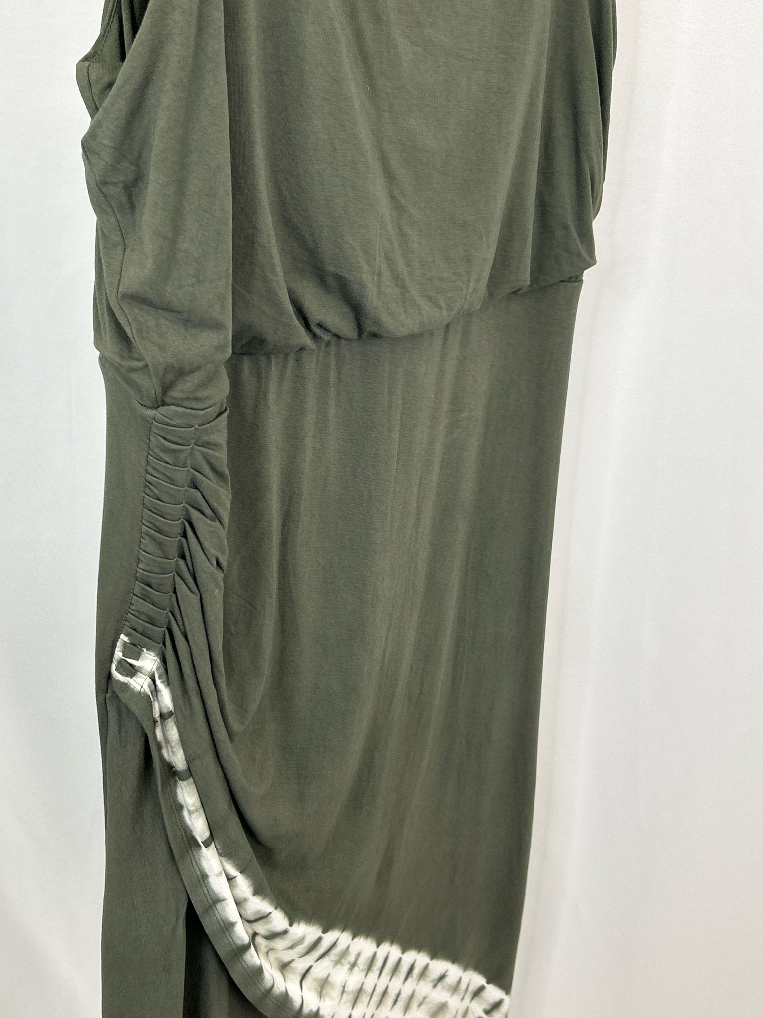 CHICO'S Size 16/18 Green Women Dress