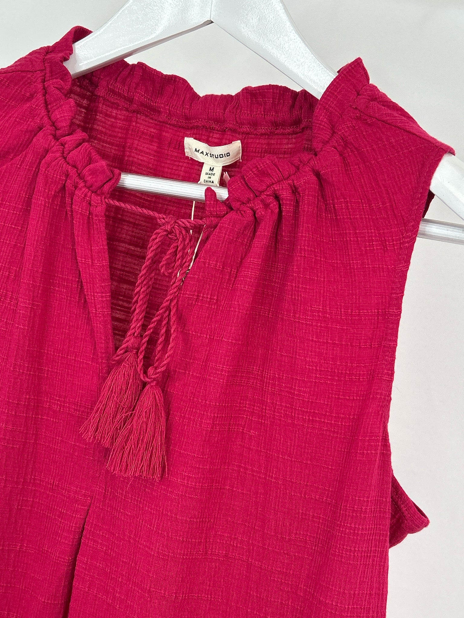 MAX STUDIO Size M berry Women Dress
