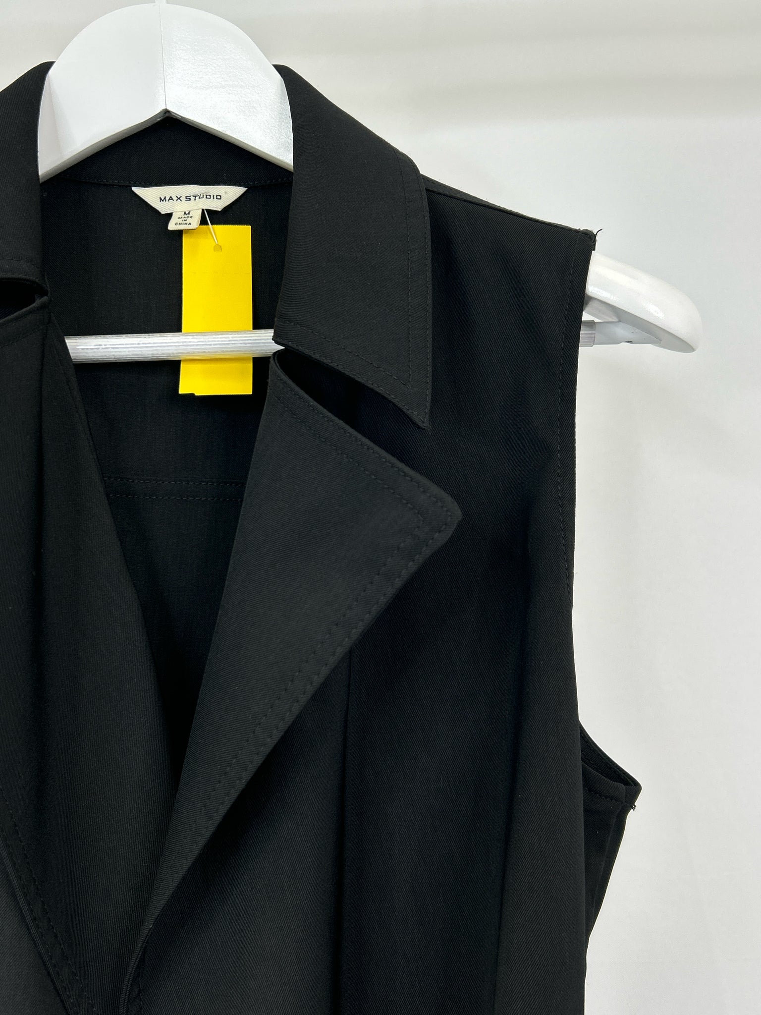 MAX STUDIO Size M Black Women Jacket