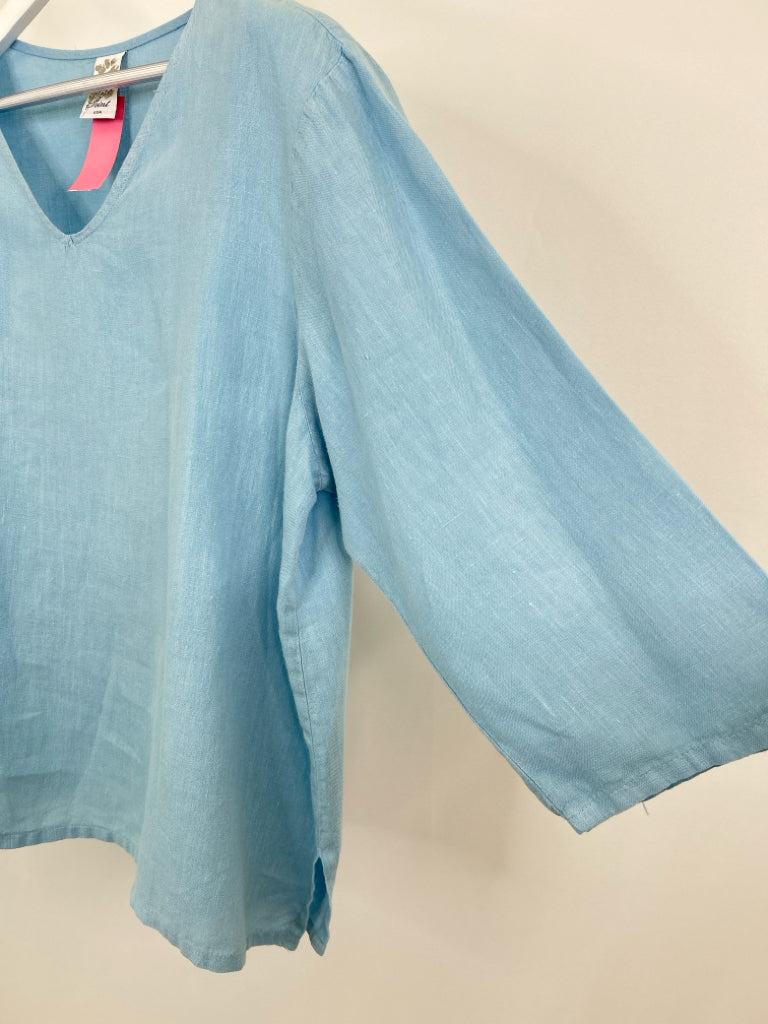 MATCH POINT Size XL Baby Blue Women's Tunic