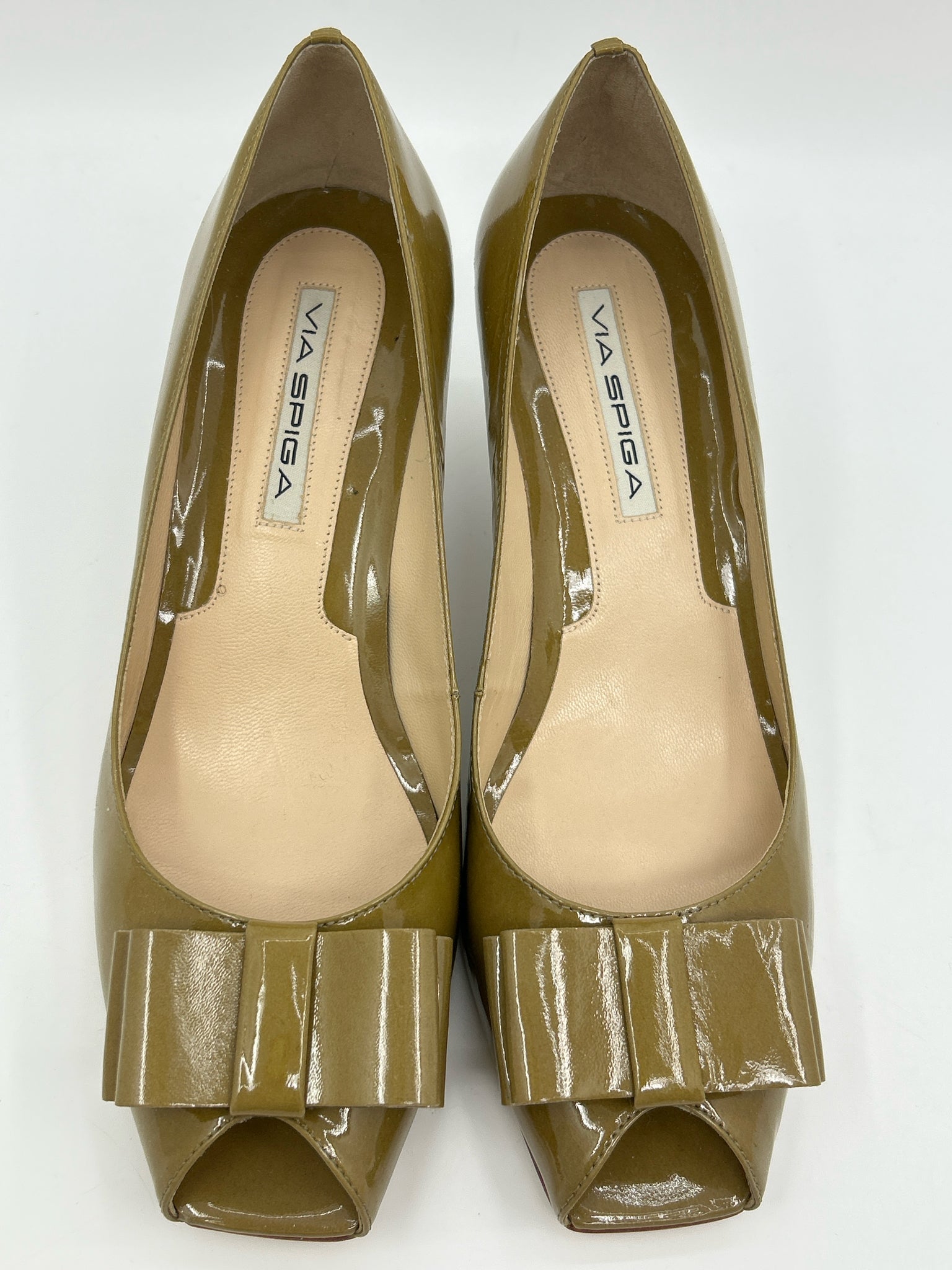VIA SPIGA Size 8M Taupe Women Pumps