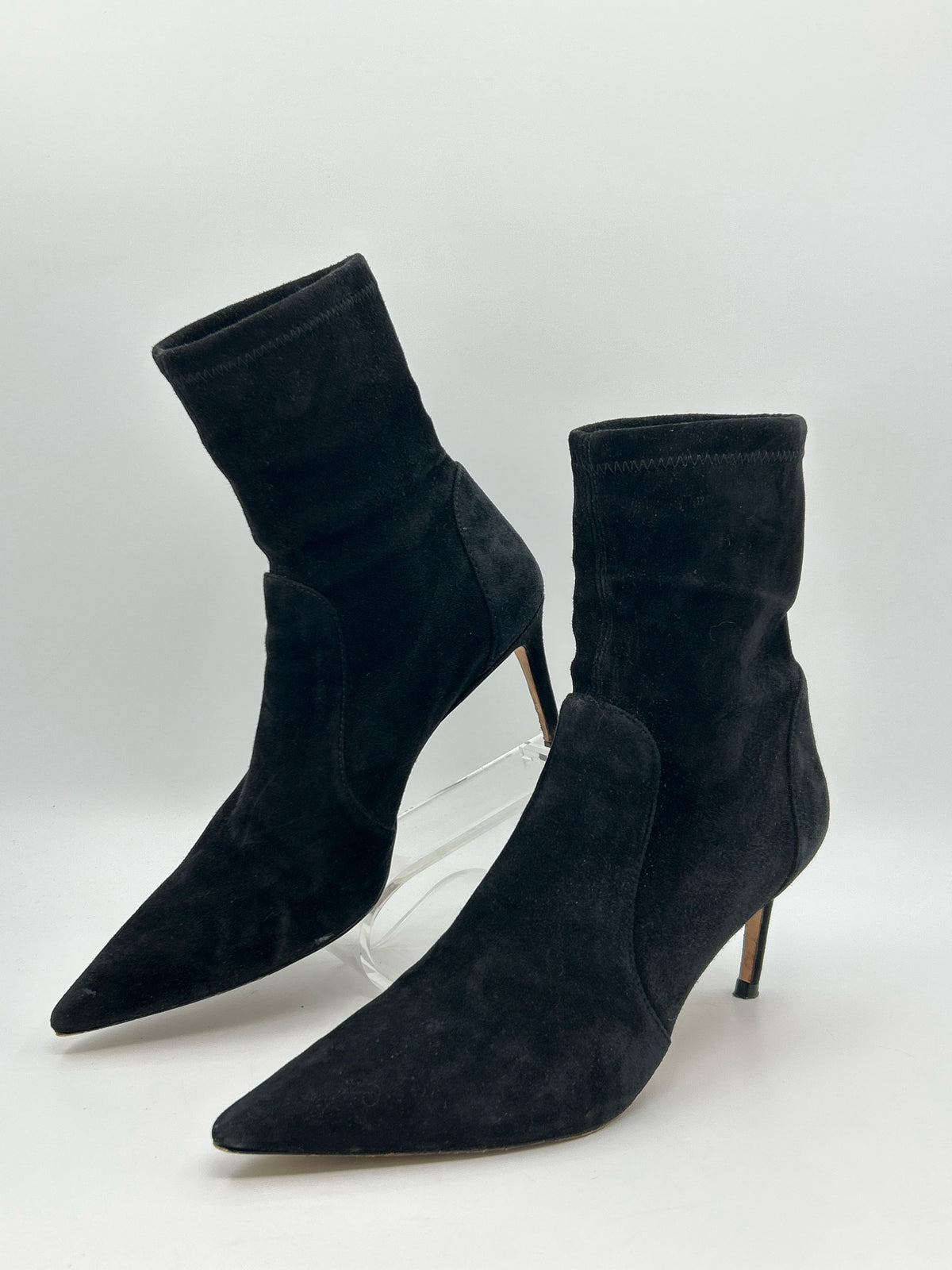 STUART WEITZMAN Size 8.5B Black Women Booties