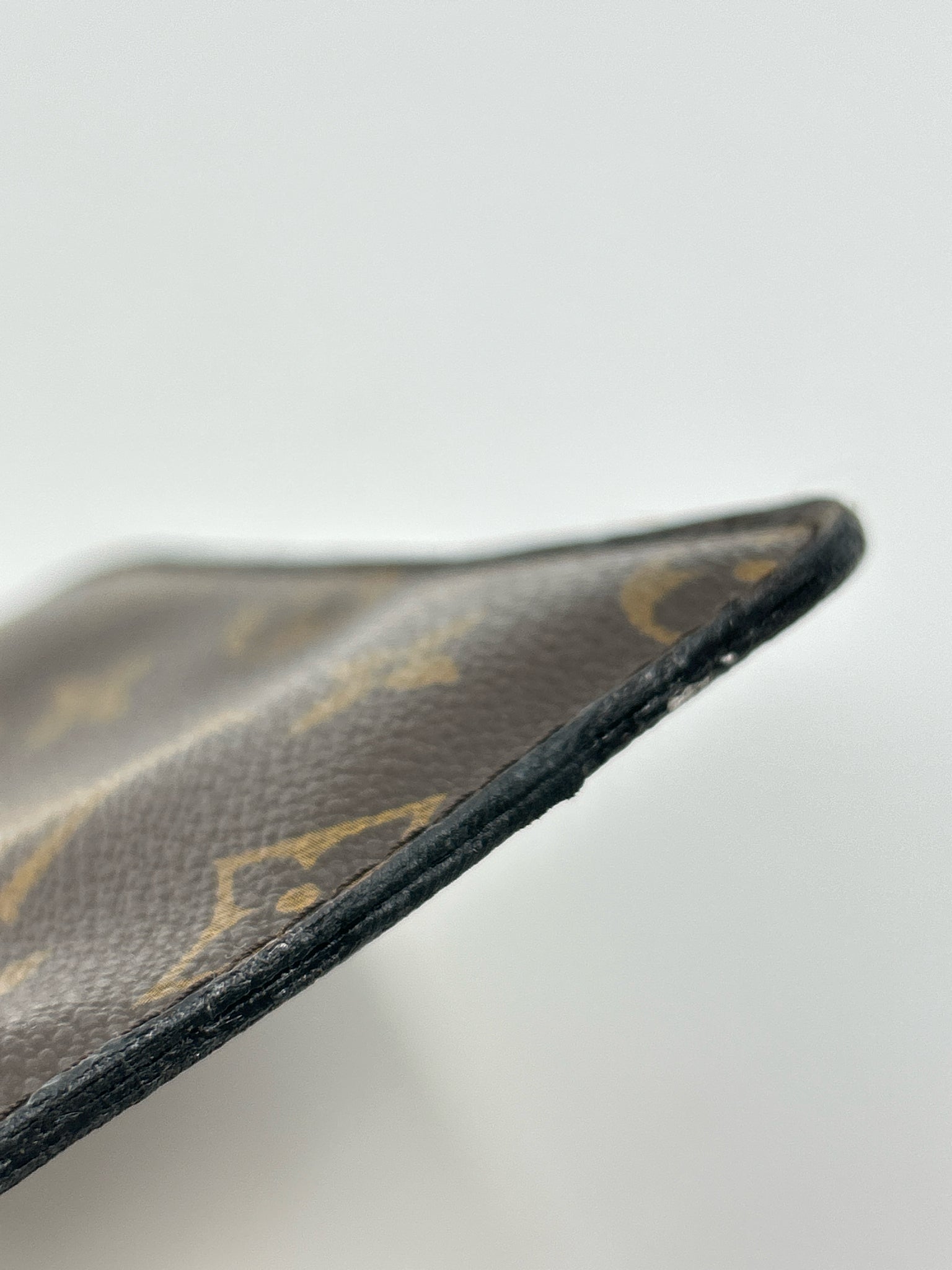 LOUIS VUITTON Brown Monogram Women Pouch Purse