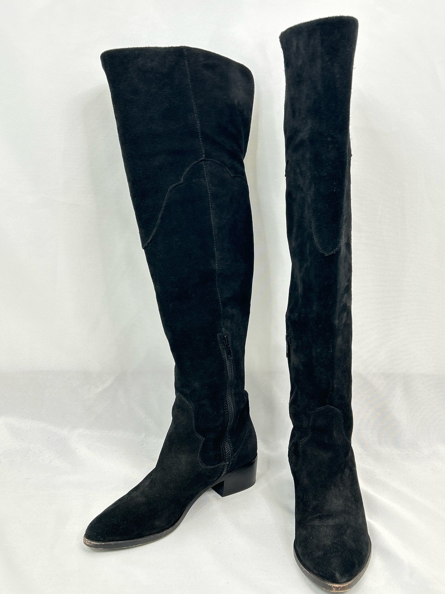 FRYE Size 8.5M Black Women Boots