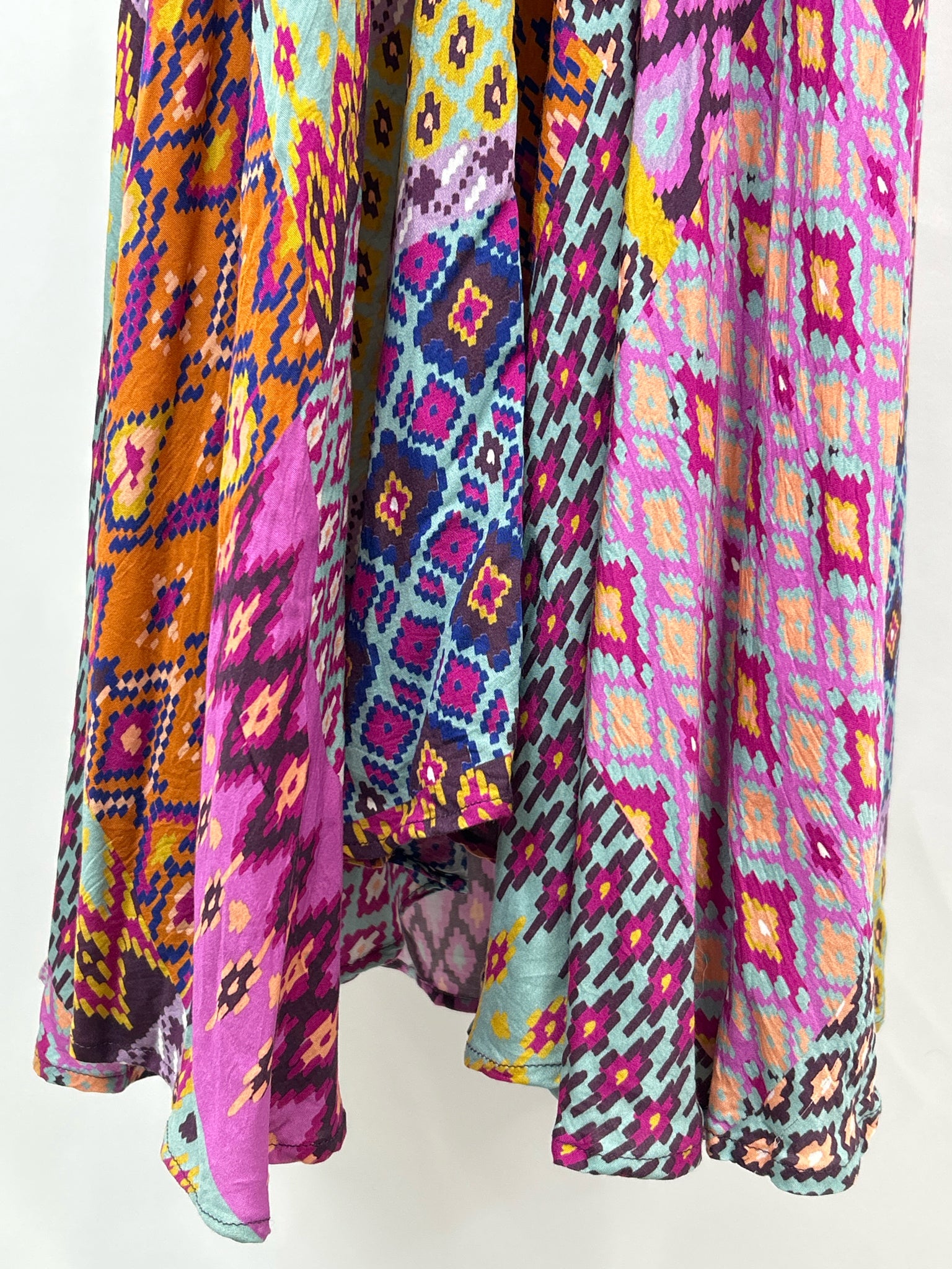 TIGERLILY Size 8 FUCHSIA PRINT Women Dress