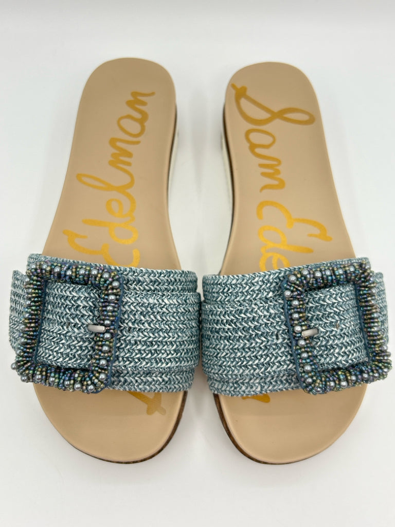 SAM EDELMAN Size 7M Blue Women's Sandal