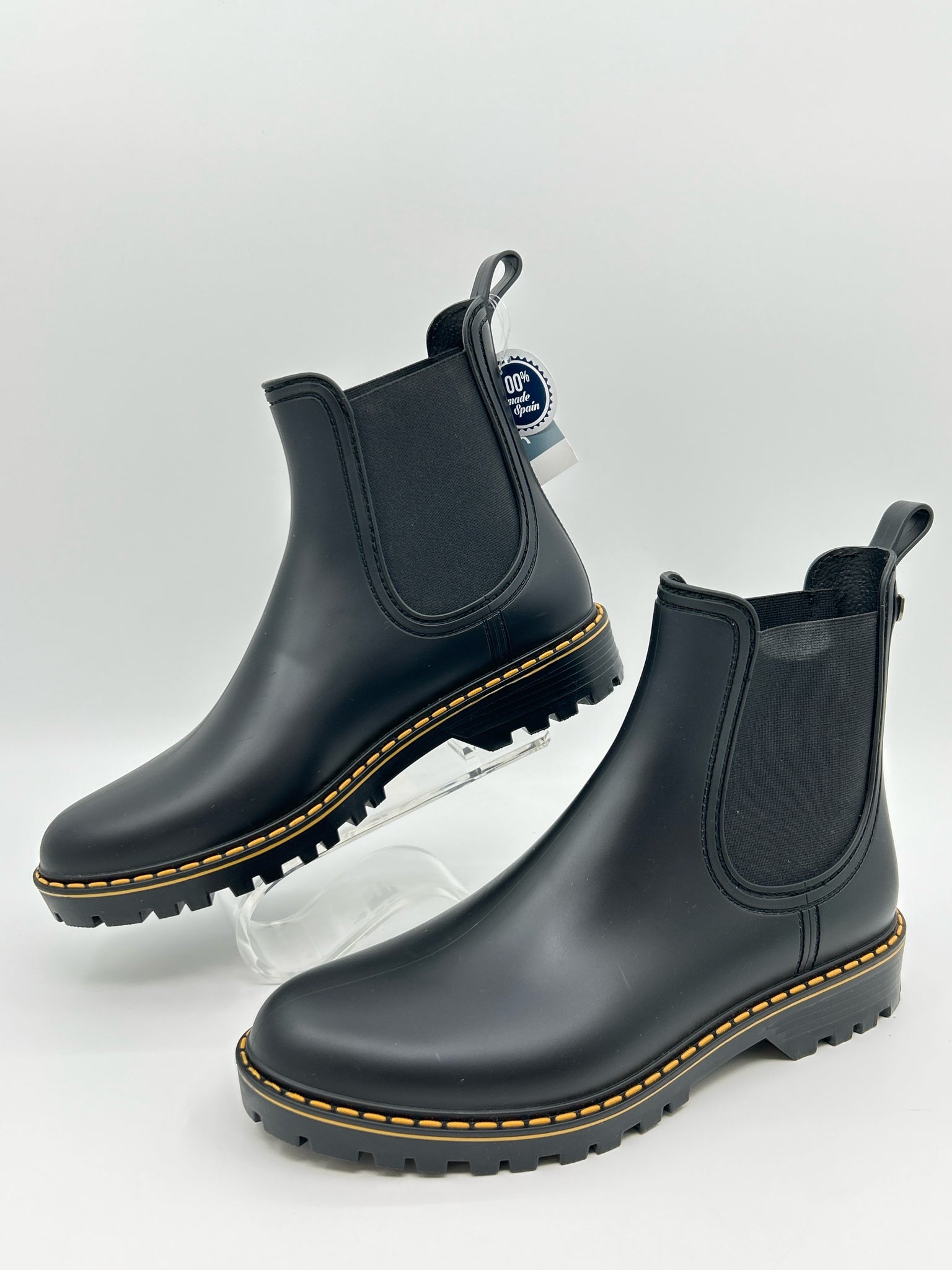 IGOR Size 40/10 Black Women Rainboots