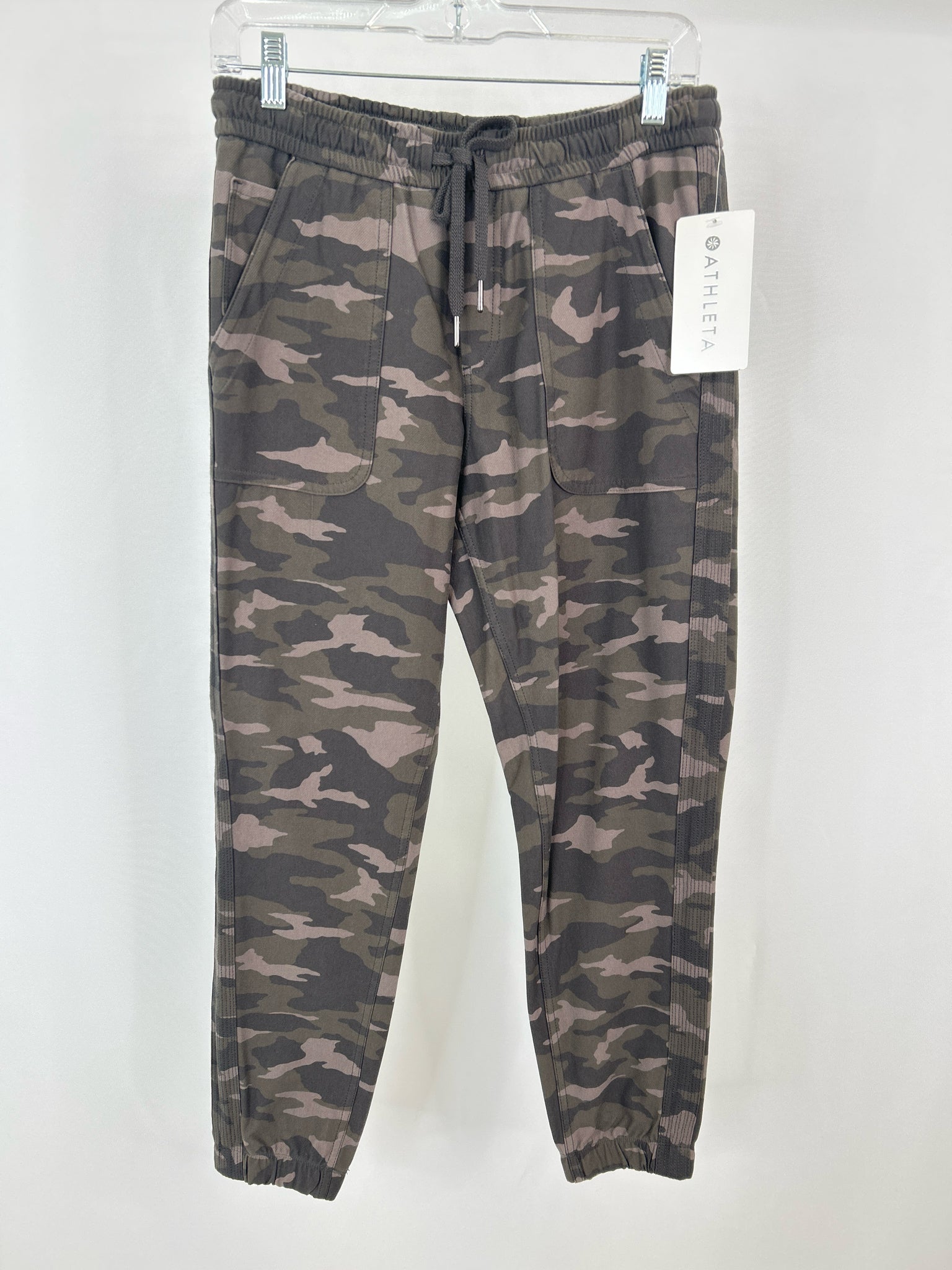 ATHLETA NWT Size 8 CAMO Women Pants