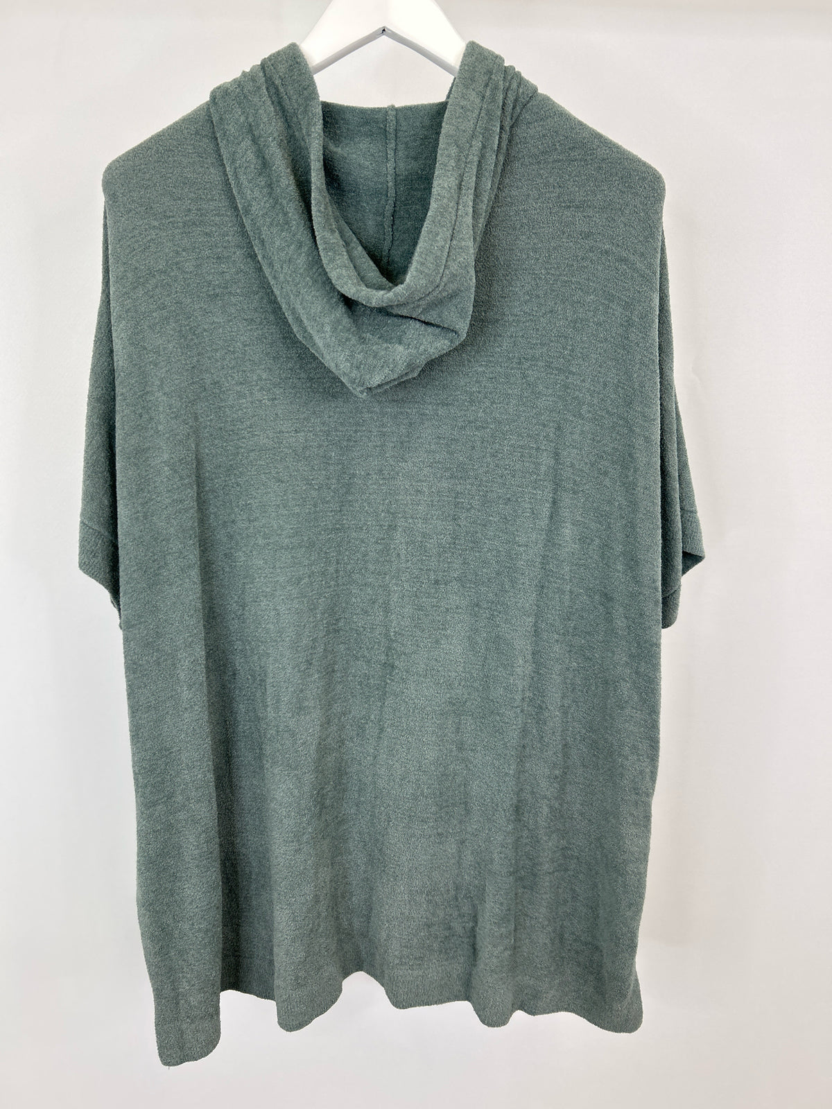 BAREFOOT DREAMS Size L/XL Green Women Hoodie