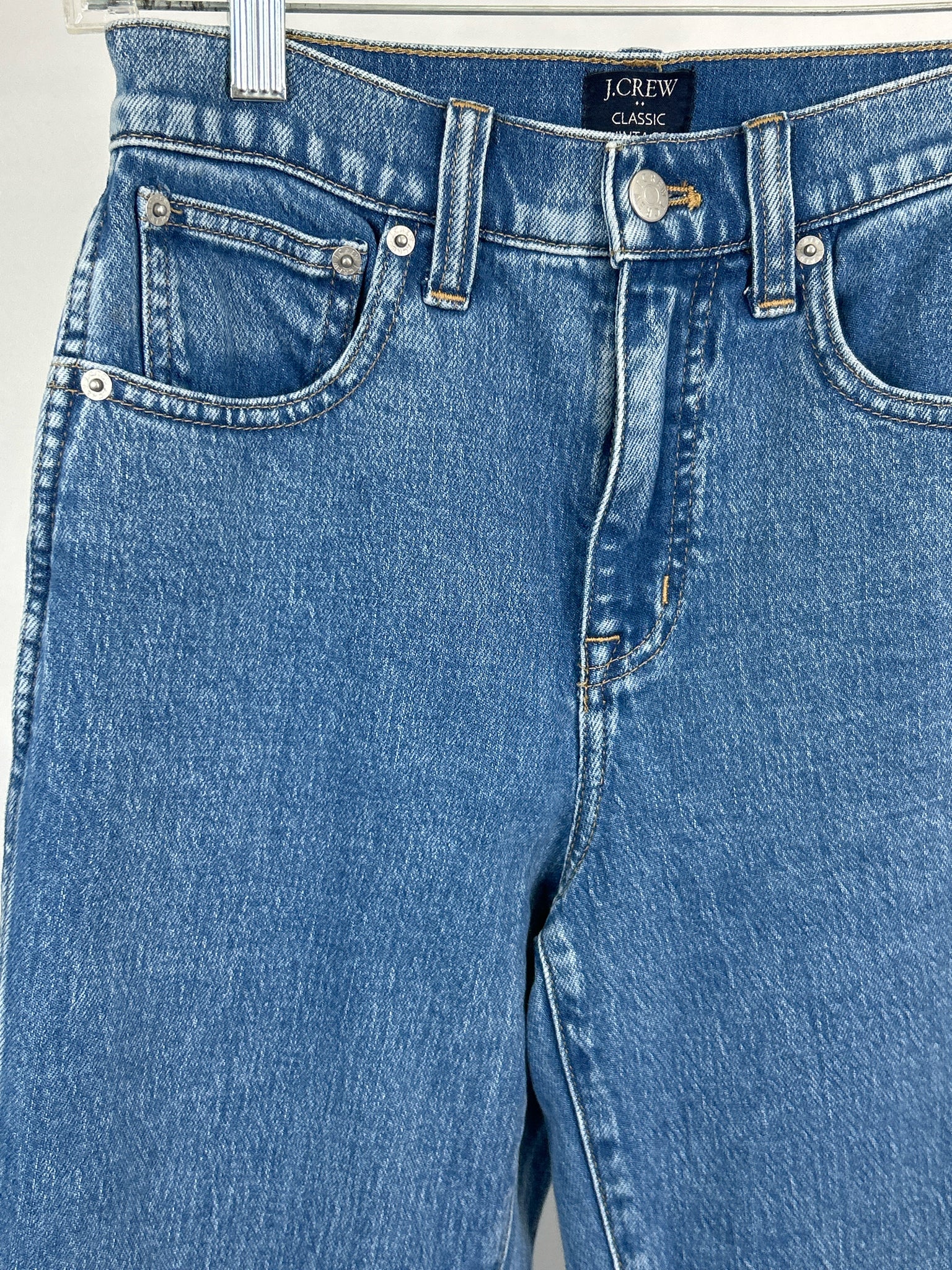 J. CREW NWT Size 00 BLUE DENIM Women jeans