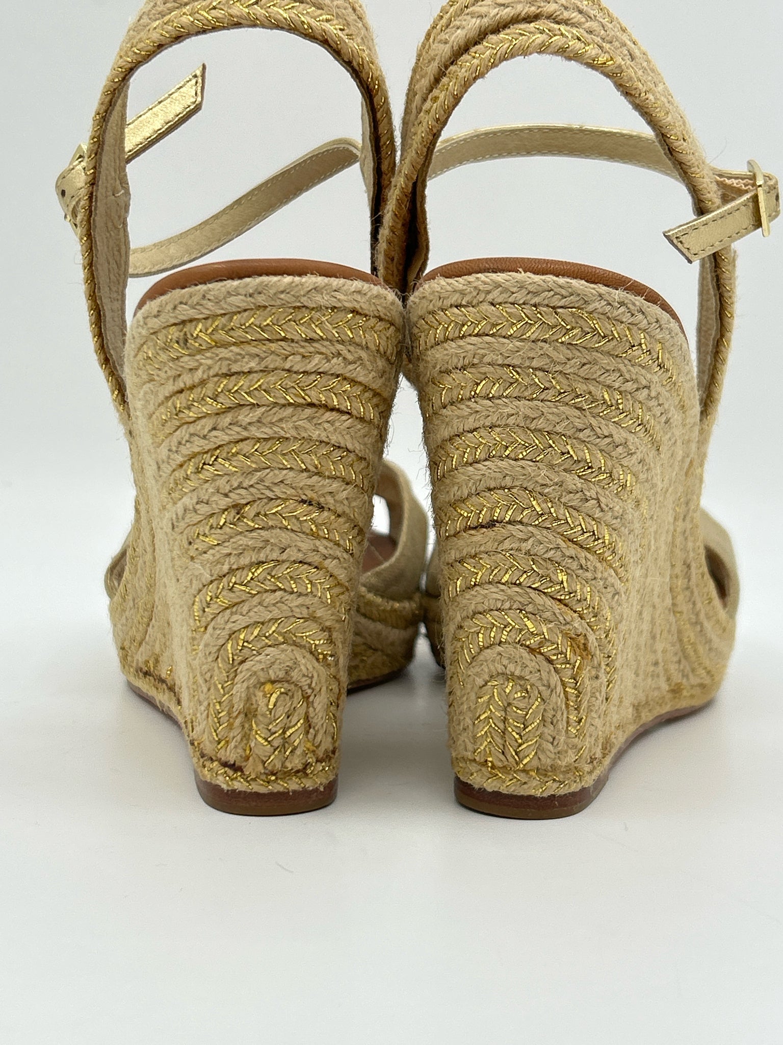 KATE SPADE Size 8.5M Gold Women Sandal