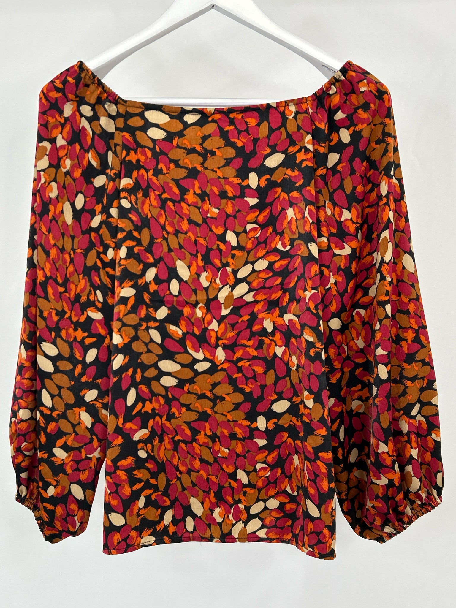 LIVERPOOL Size L Berry Print Women Top NWT