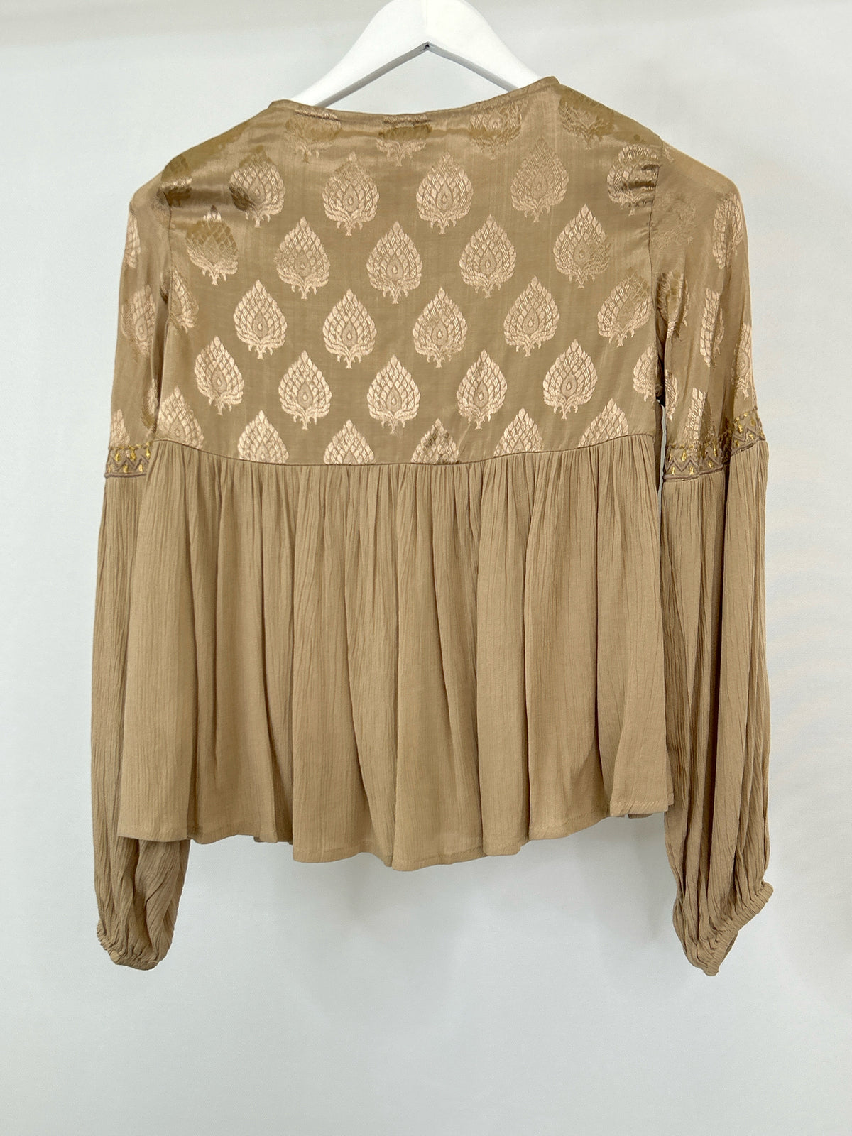 NEKANE NKN Size S Beige Women Blouse