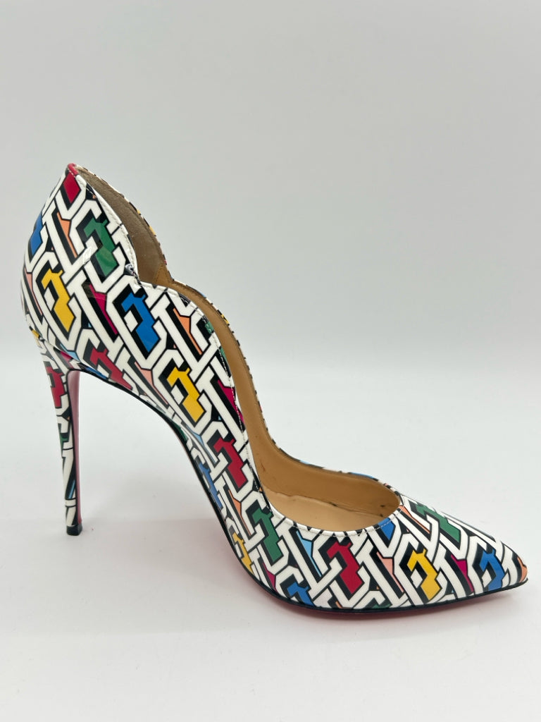 CHRISTIAN LOUBOUTIN Women Size 37 Multi-Color Pumps