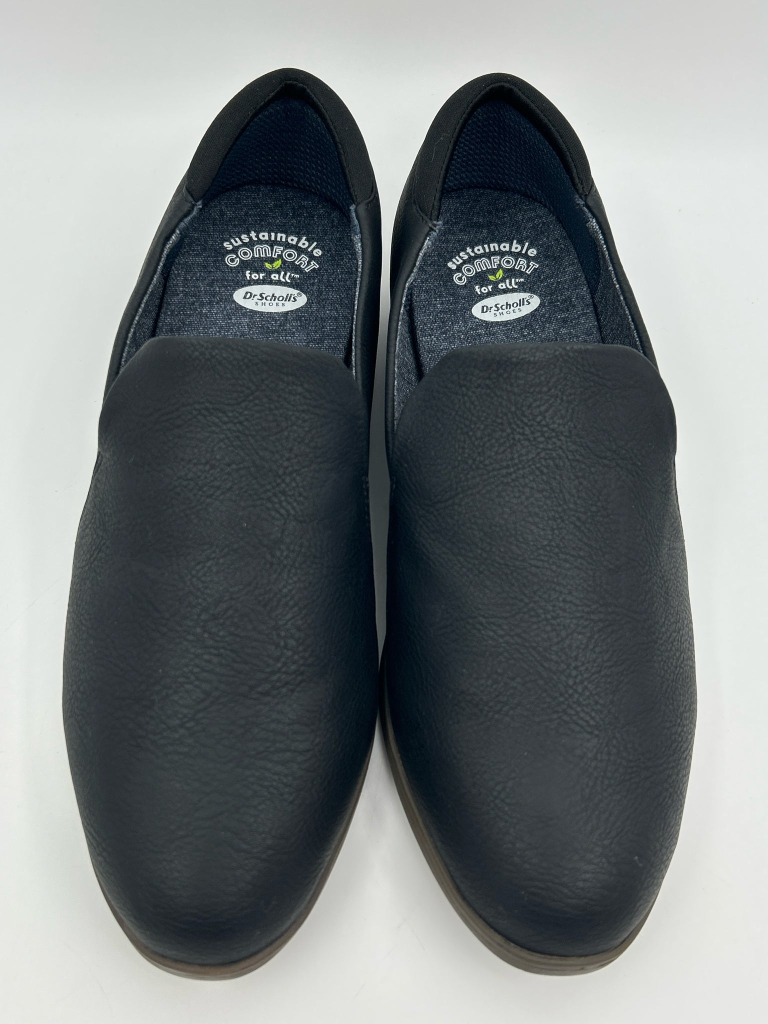 DR. SCHOLL'S Size 8W Black Women Loafer