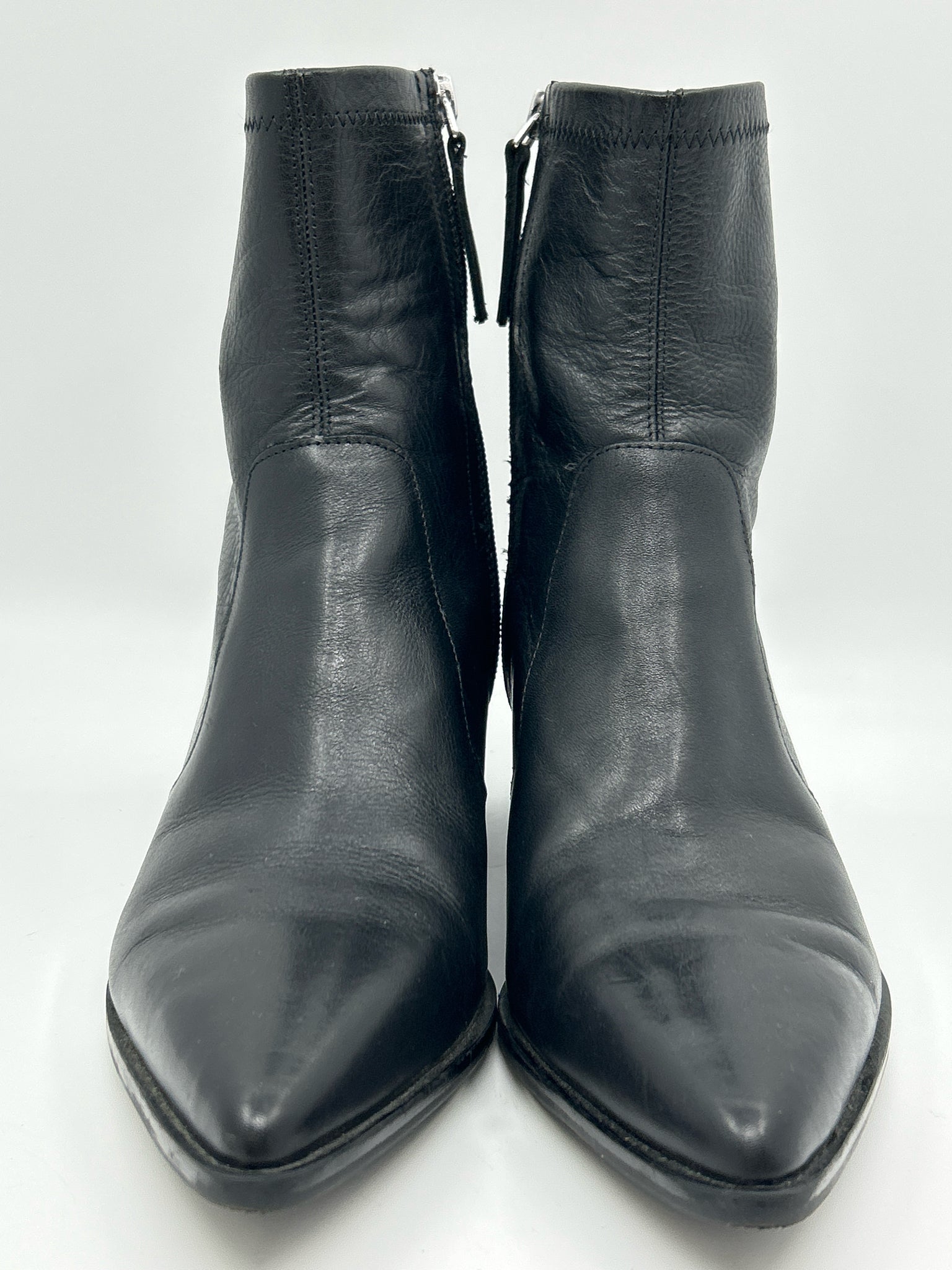 ZARA Size 8 Black Women Booties