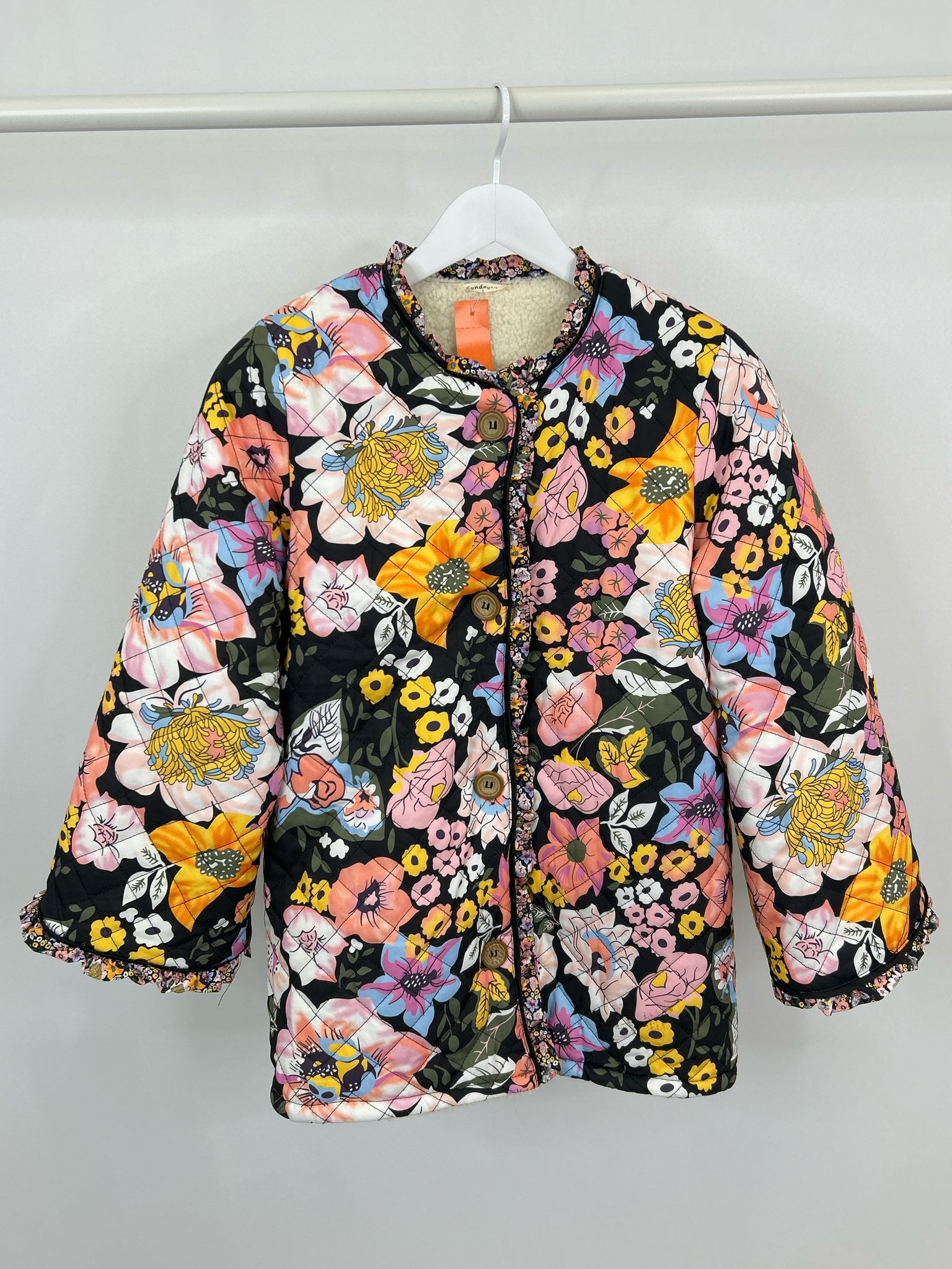 SUNDAY UP Size S Multi-Color Women Coat