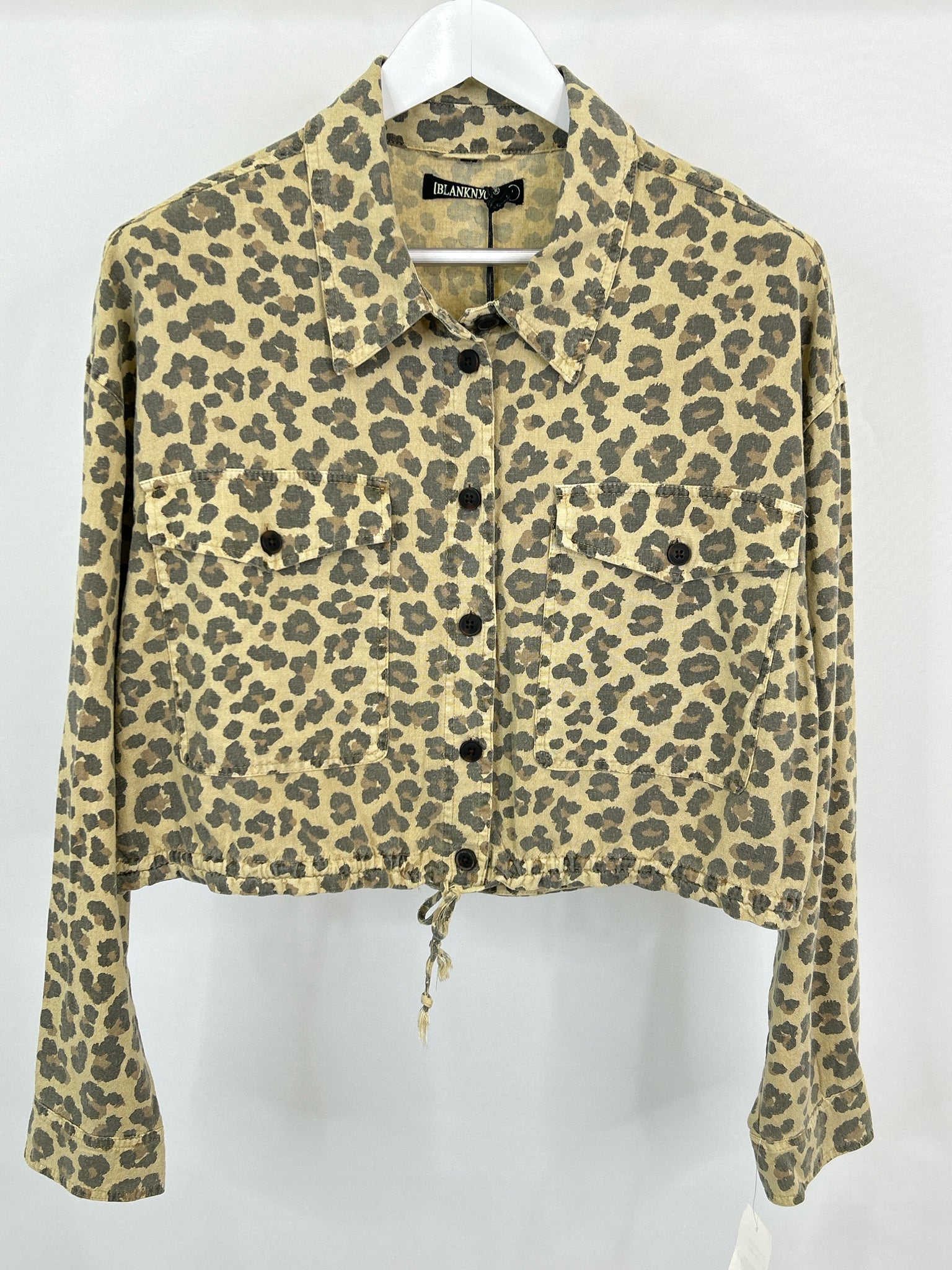 BLANKNYC NWT Size L Animal Print Women Shirt