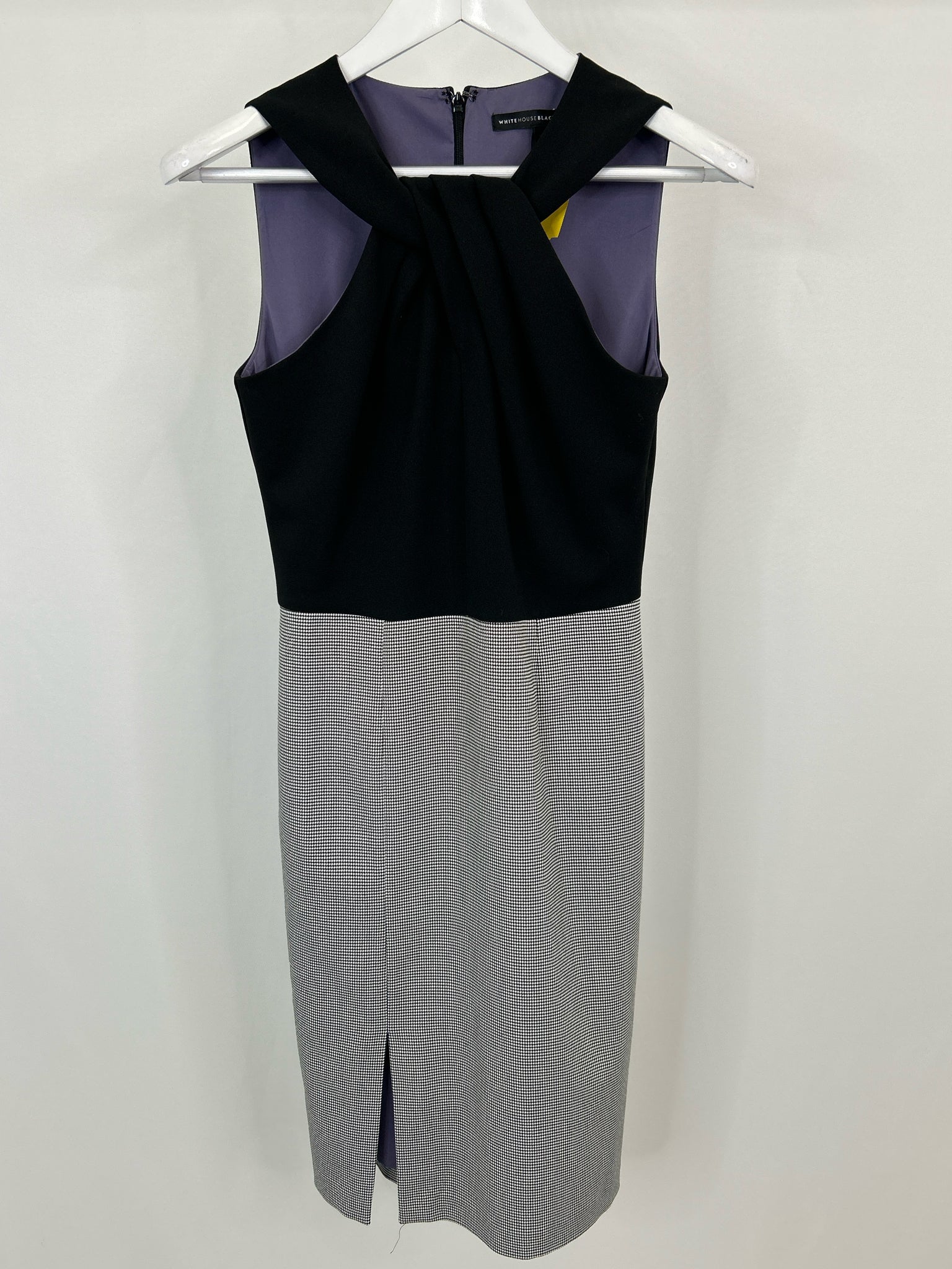 White House Black Market Size 2 Black and White Women Dress