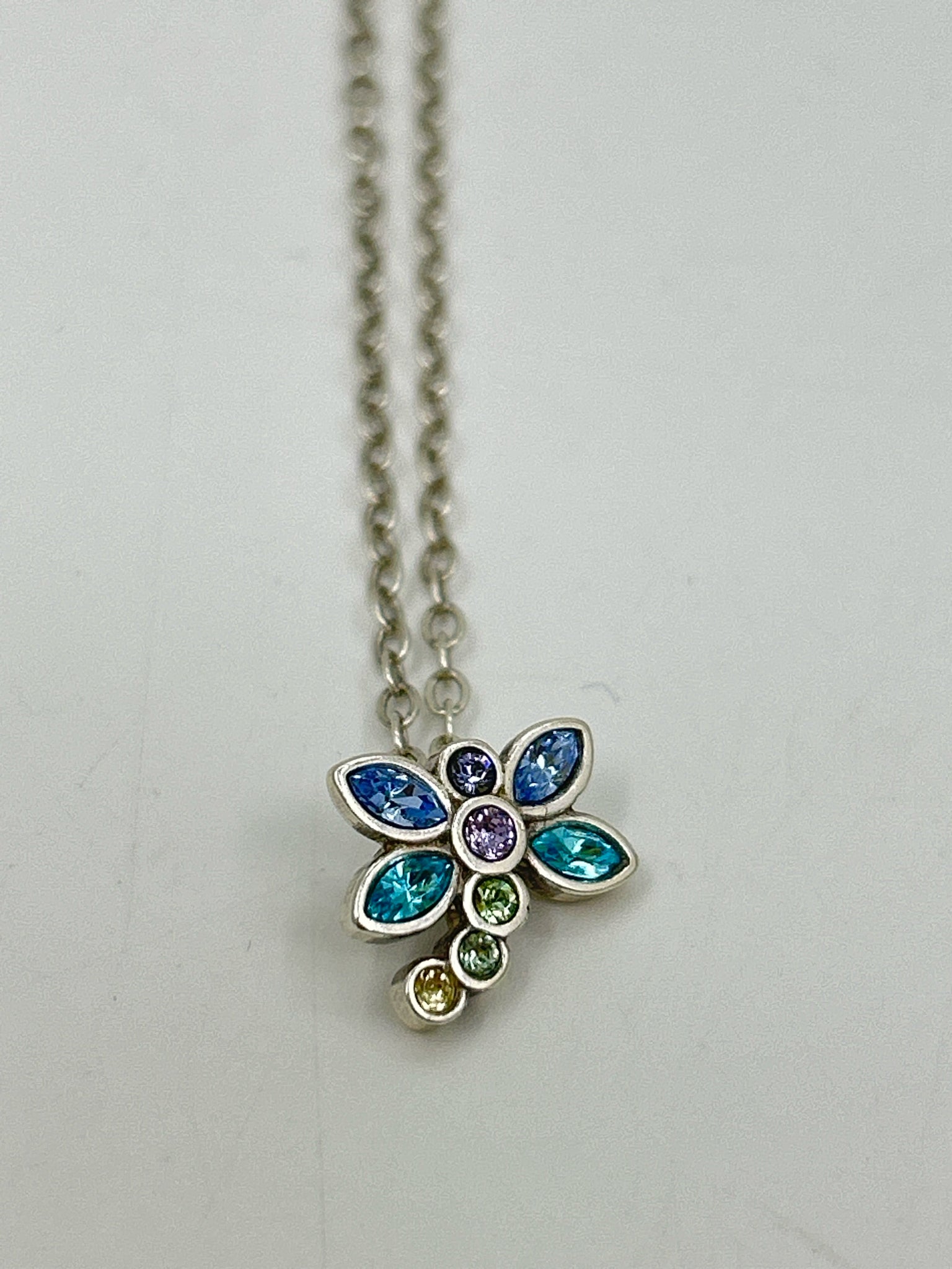 BRIGHTON SILVER AND BLUE Necklace