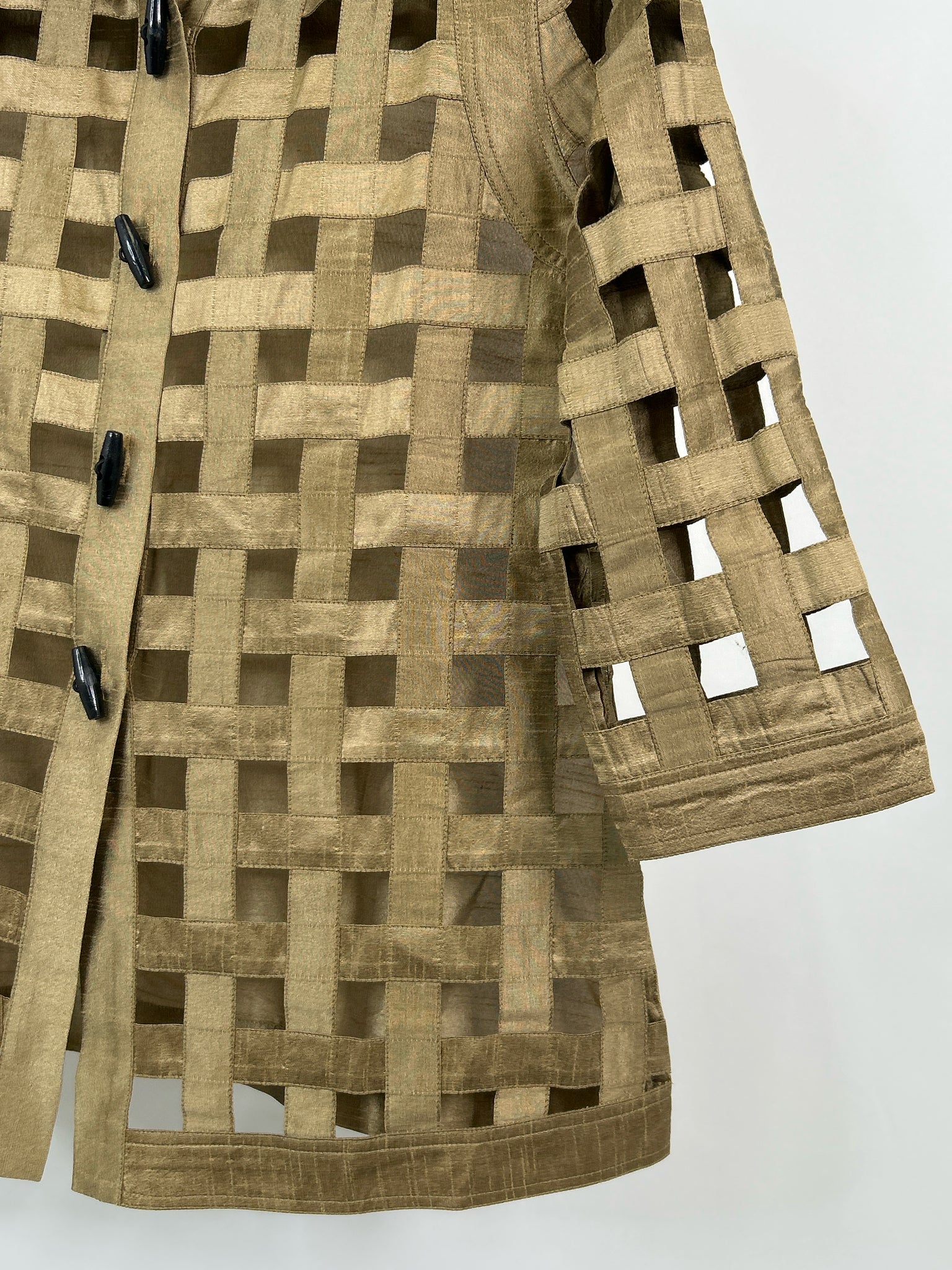 PATTY KIM Size One Size BRONZE Women Jacket