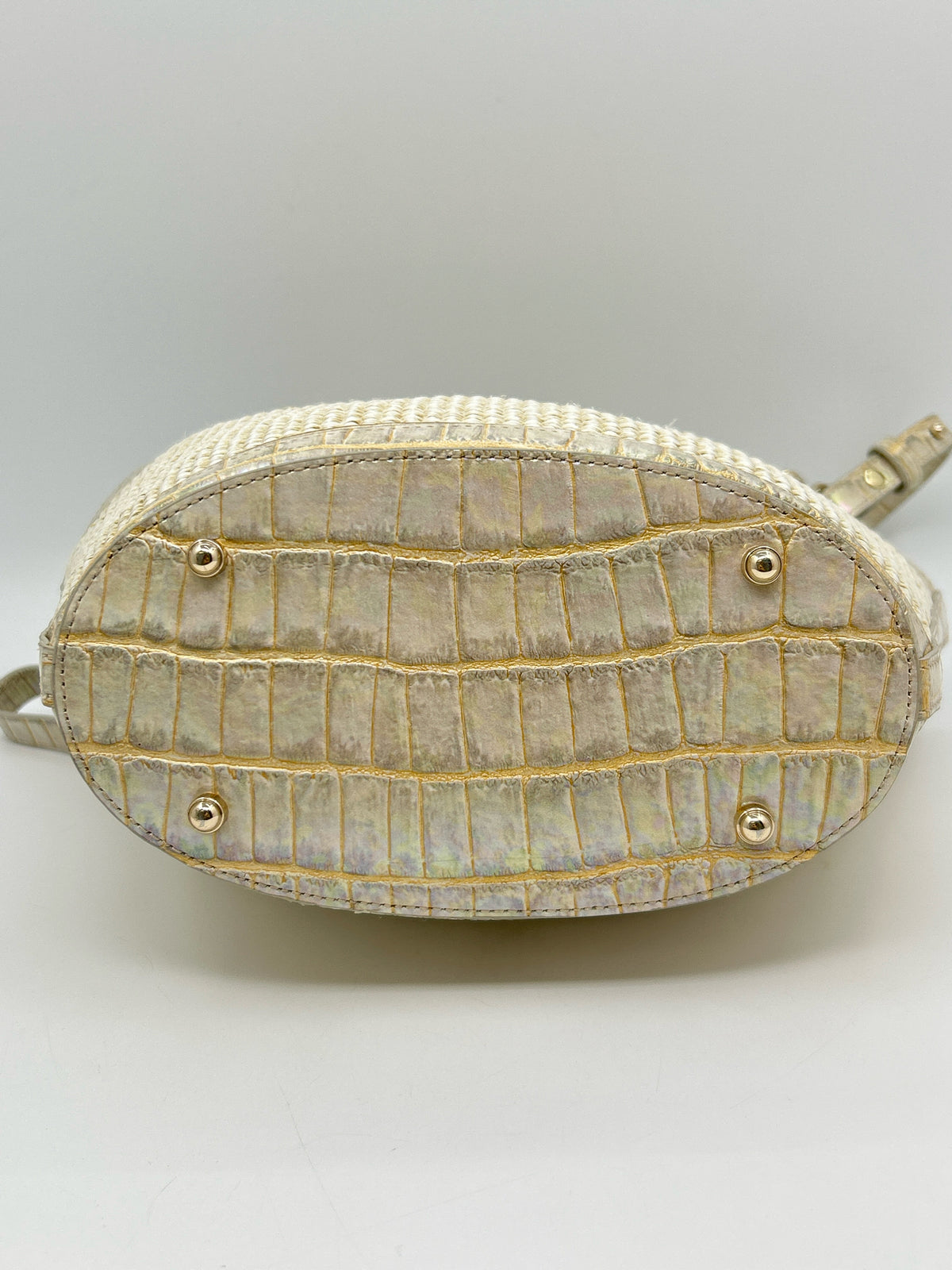 BRAHMIN Cream Women Purse