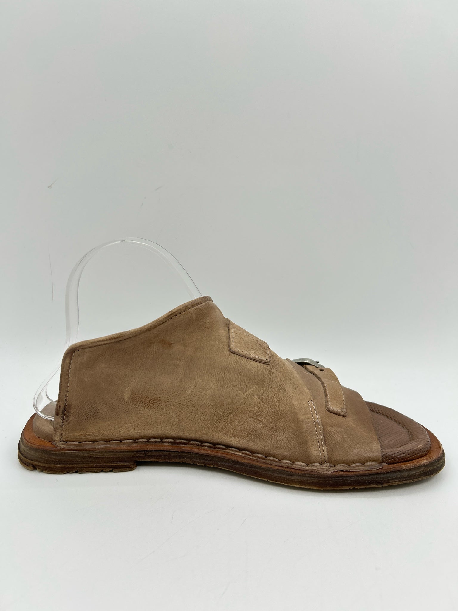 A.S. 98 Size 40 Taupe Women Sandal