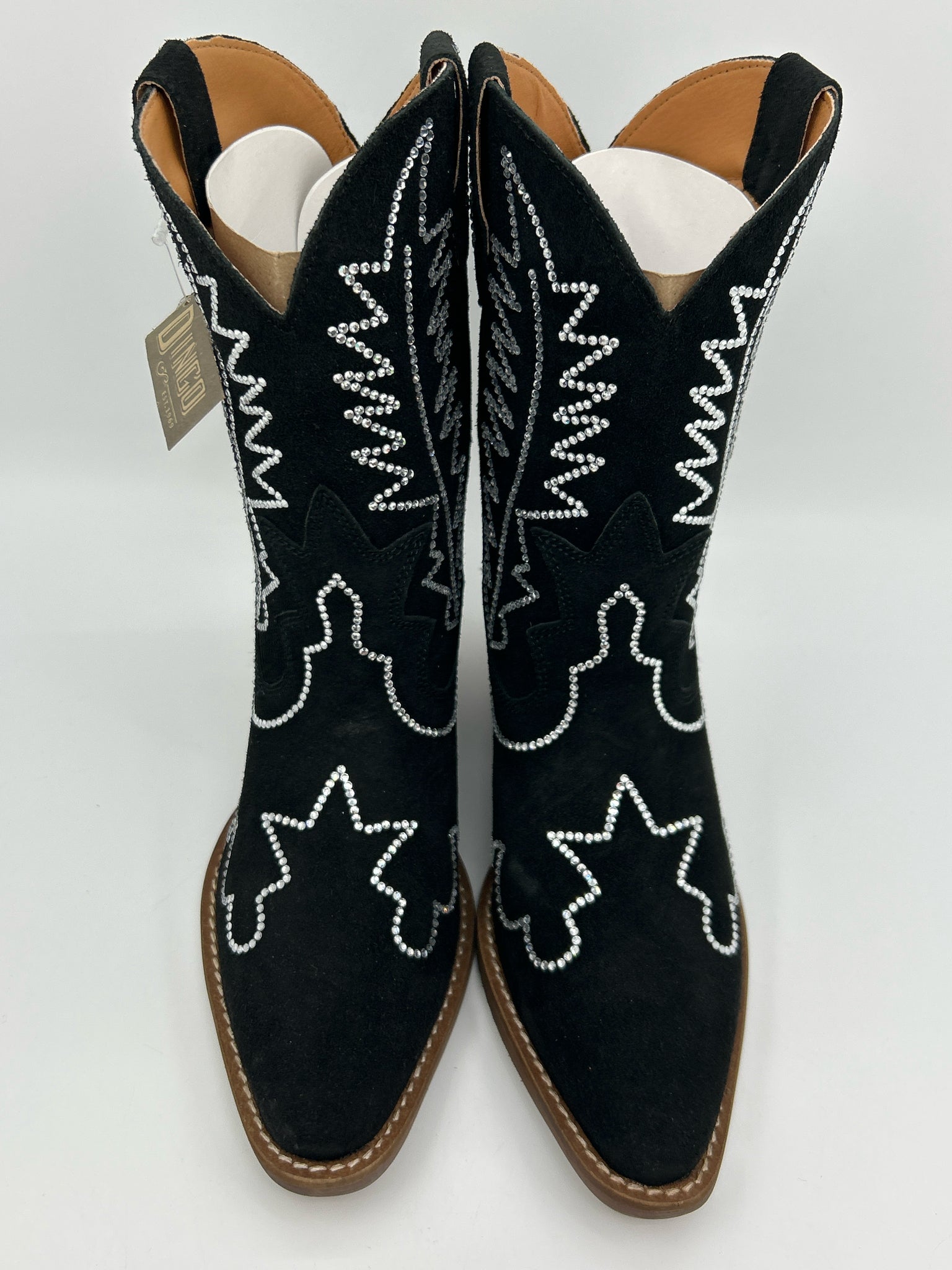 DINGO Size 8.5M Black Women Boots