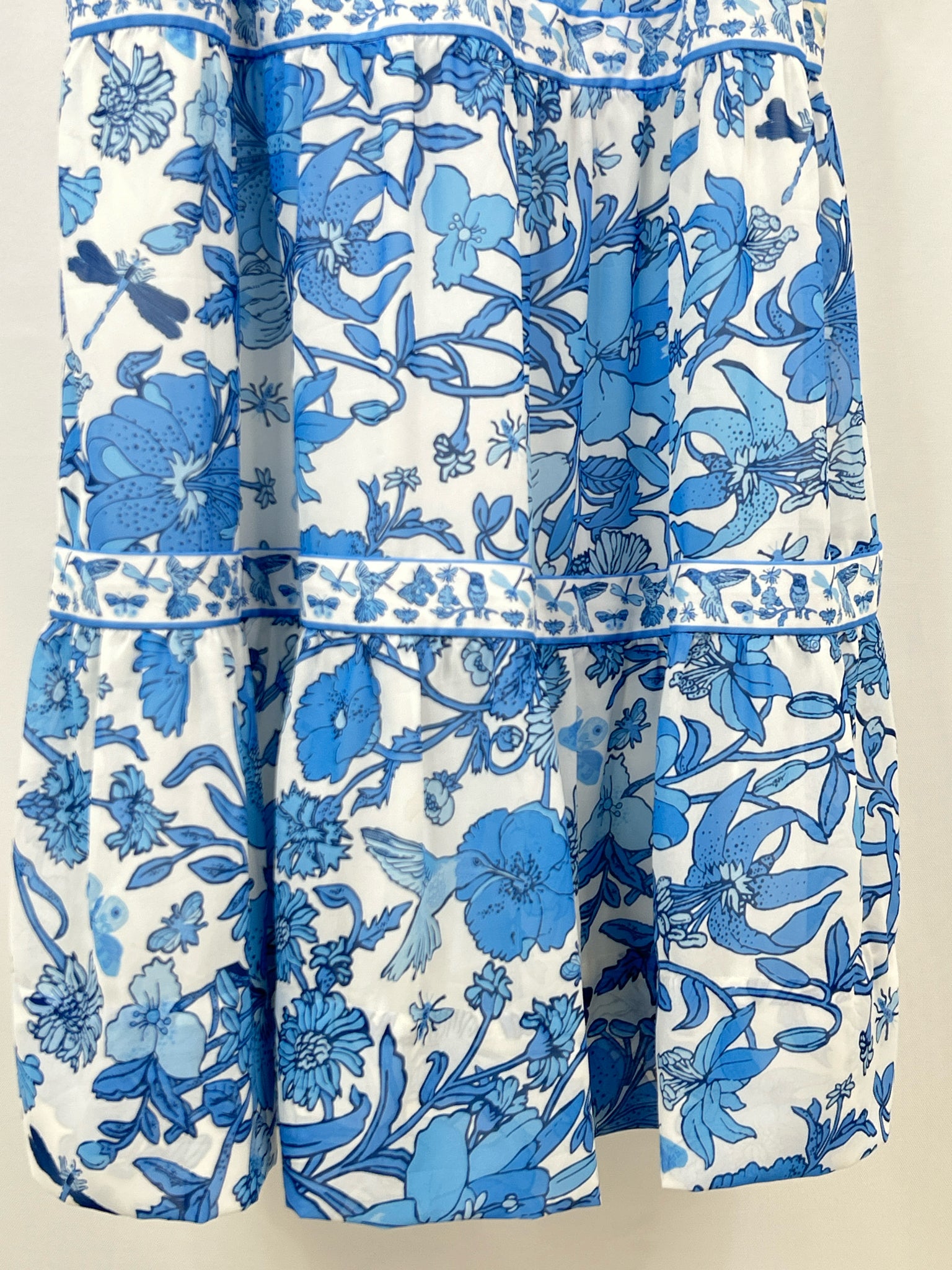 GRETCHEN SCOTT Size M BLUE & WHITE Women Dress