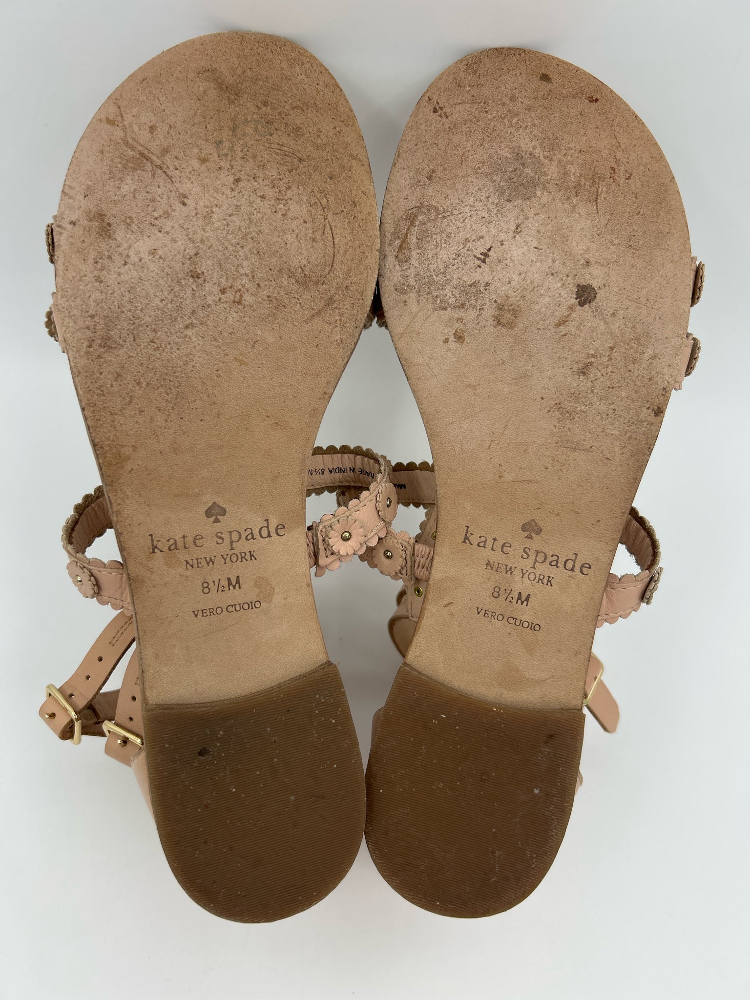 KATE SPADE Size 8.5M BLUSH Women Sandal