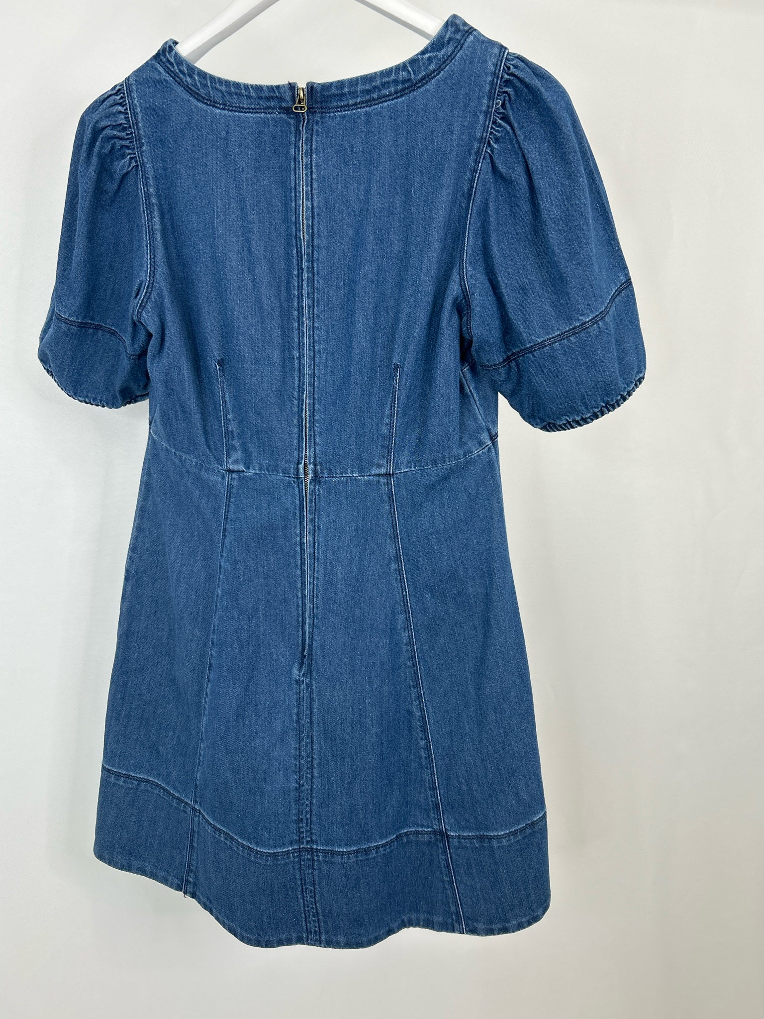 LOFT OUTLET Size 8 BLUE DENIM Women Dress