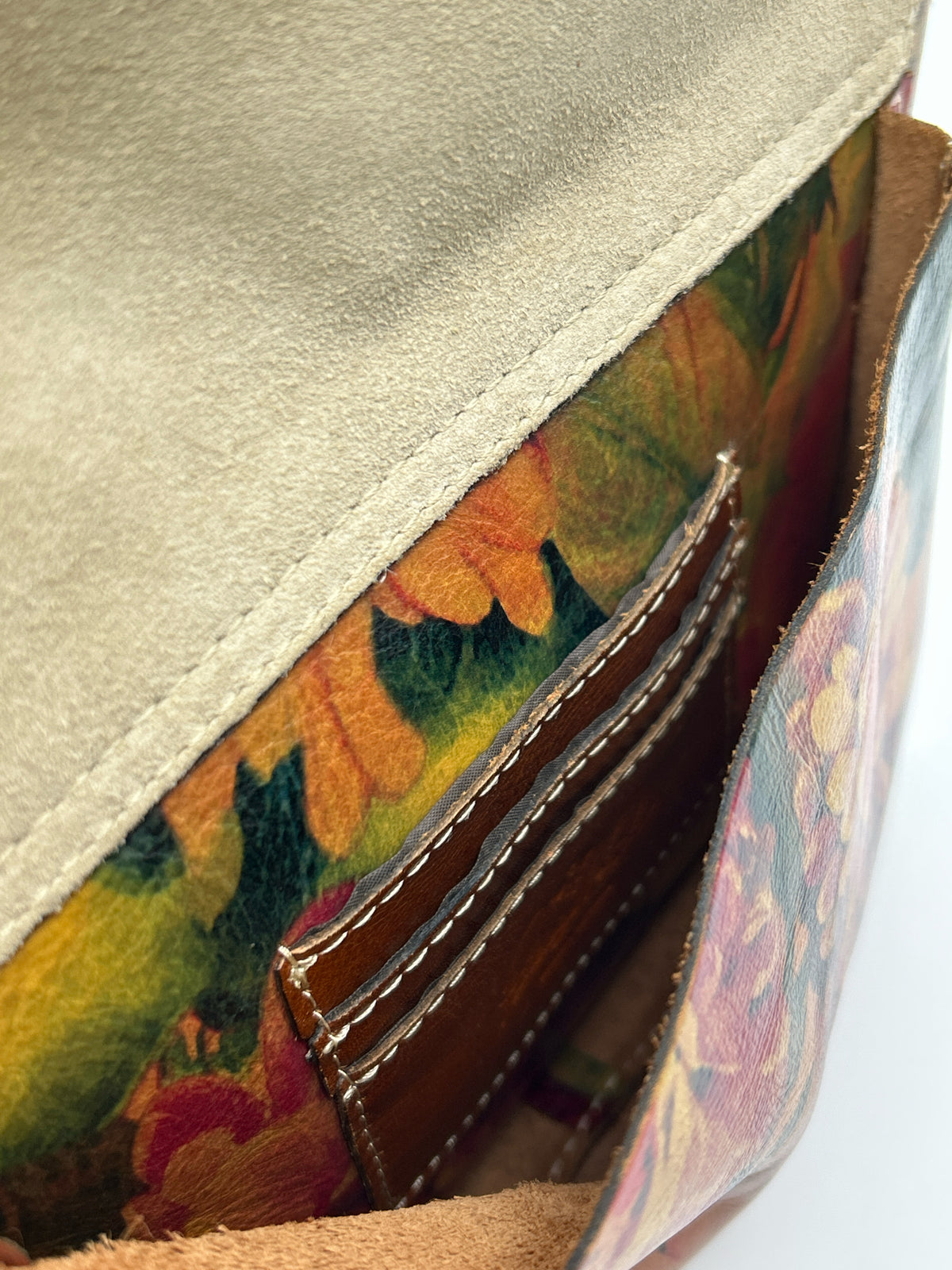 PATRICIA NASH Brown floral Women Purse
