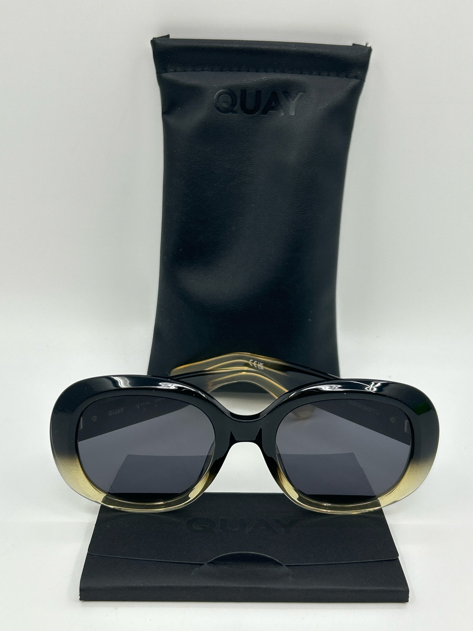 QUAY Black Sunglasses