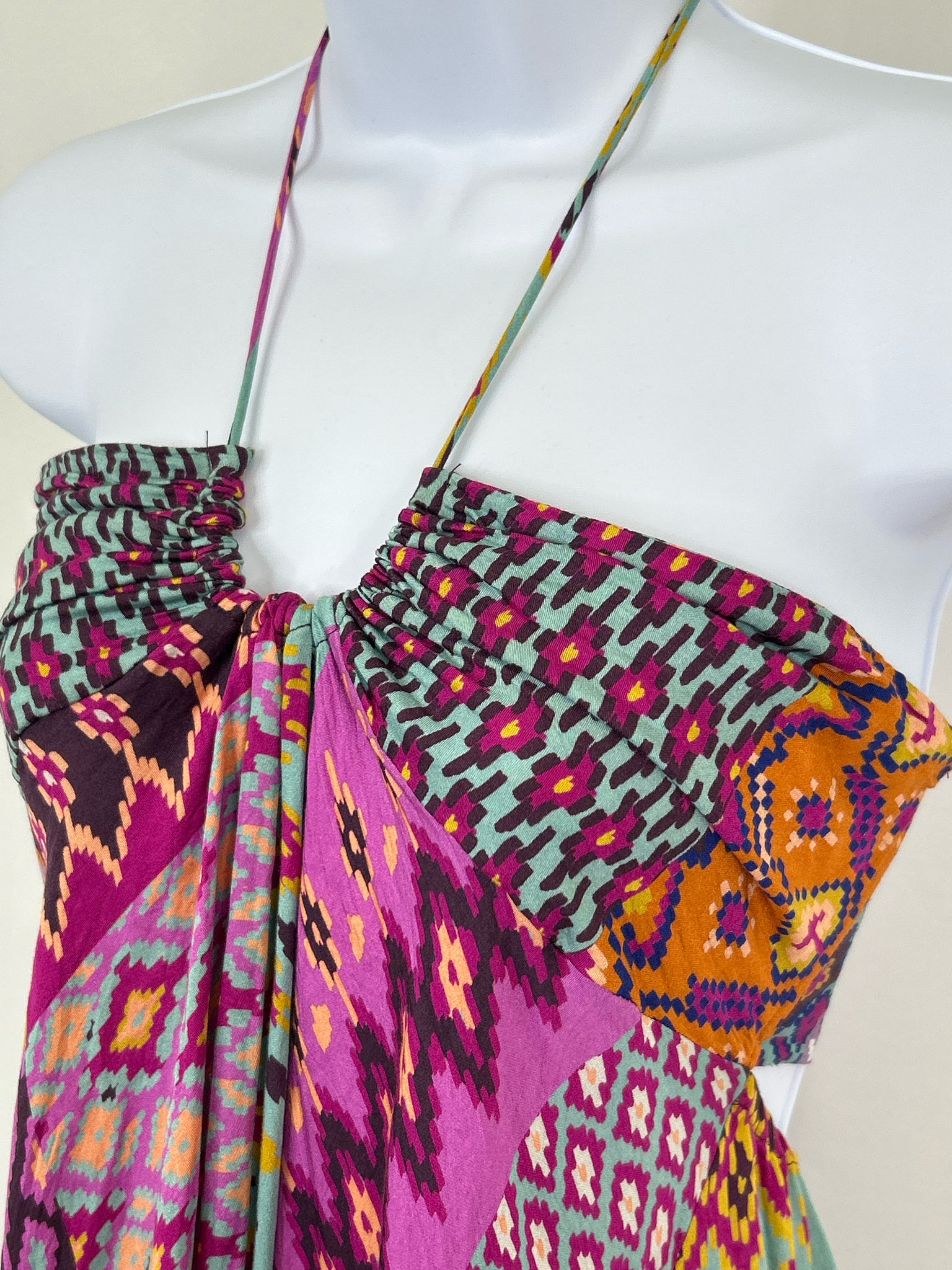 TIGERLILY Size 8 FUCHSIA PRINT Women Dress