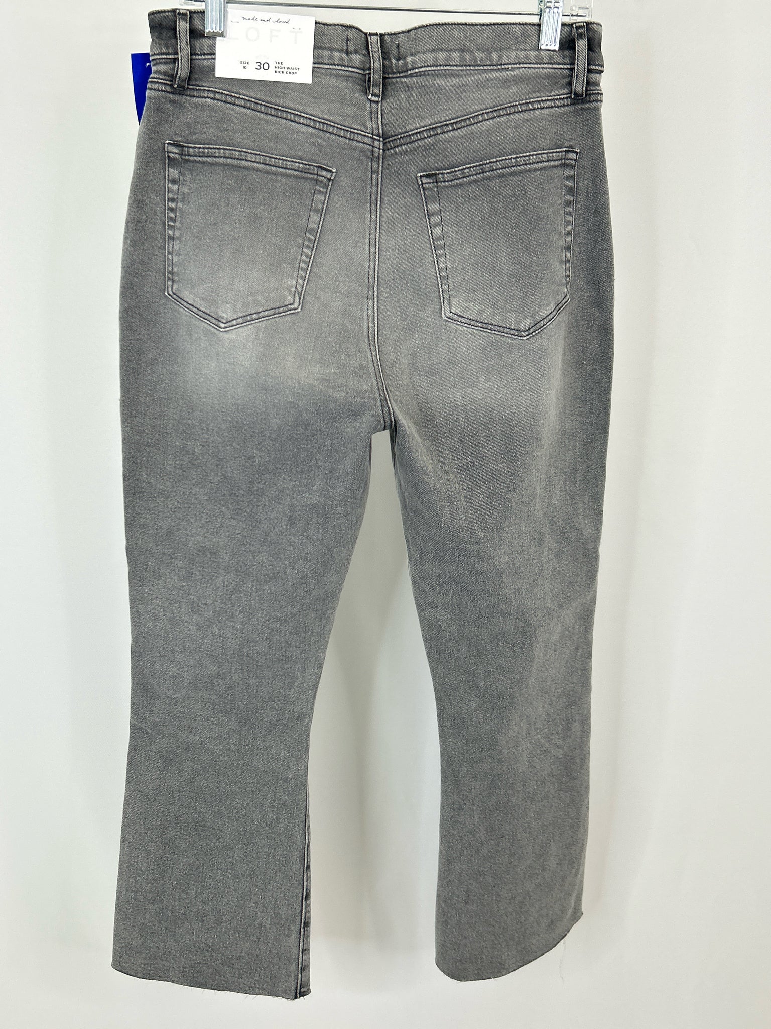 LOFT Size 10 GREY DENIM Women jeans