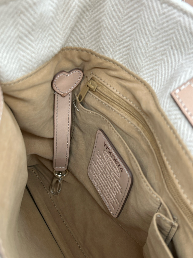 BRIGHTON BLUE AND CREAM Women's Tote