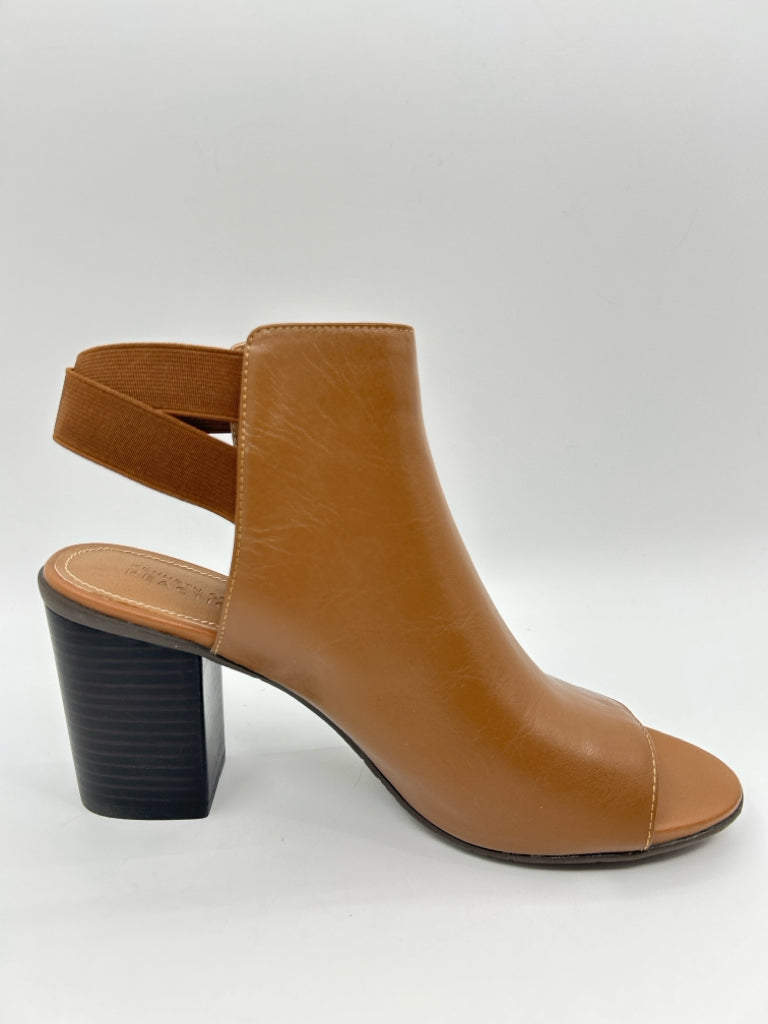 KENNETH COLE REACTION Size 10M Brown Fridah Fly Booties NWOB