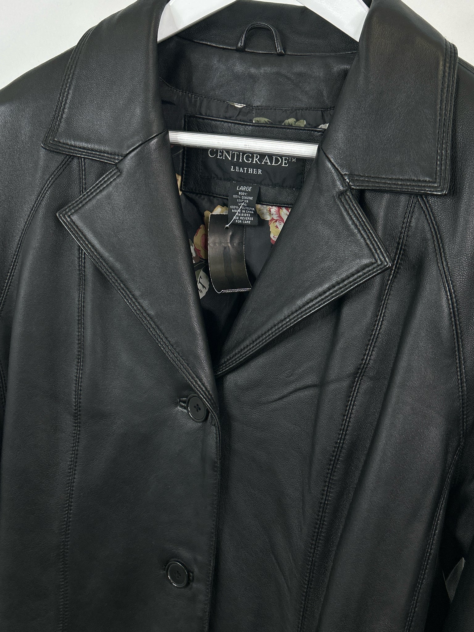 CENTIGRADE Size L Black Women Coat