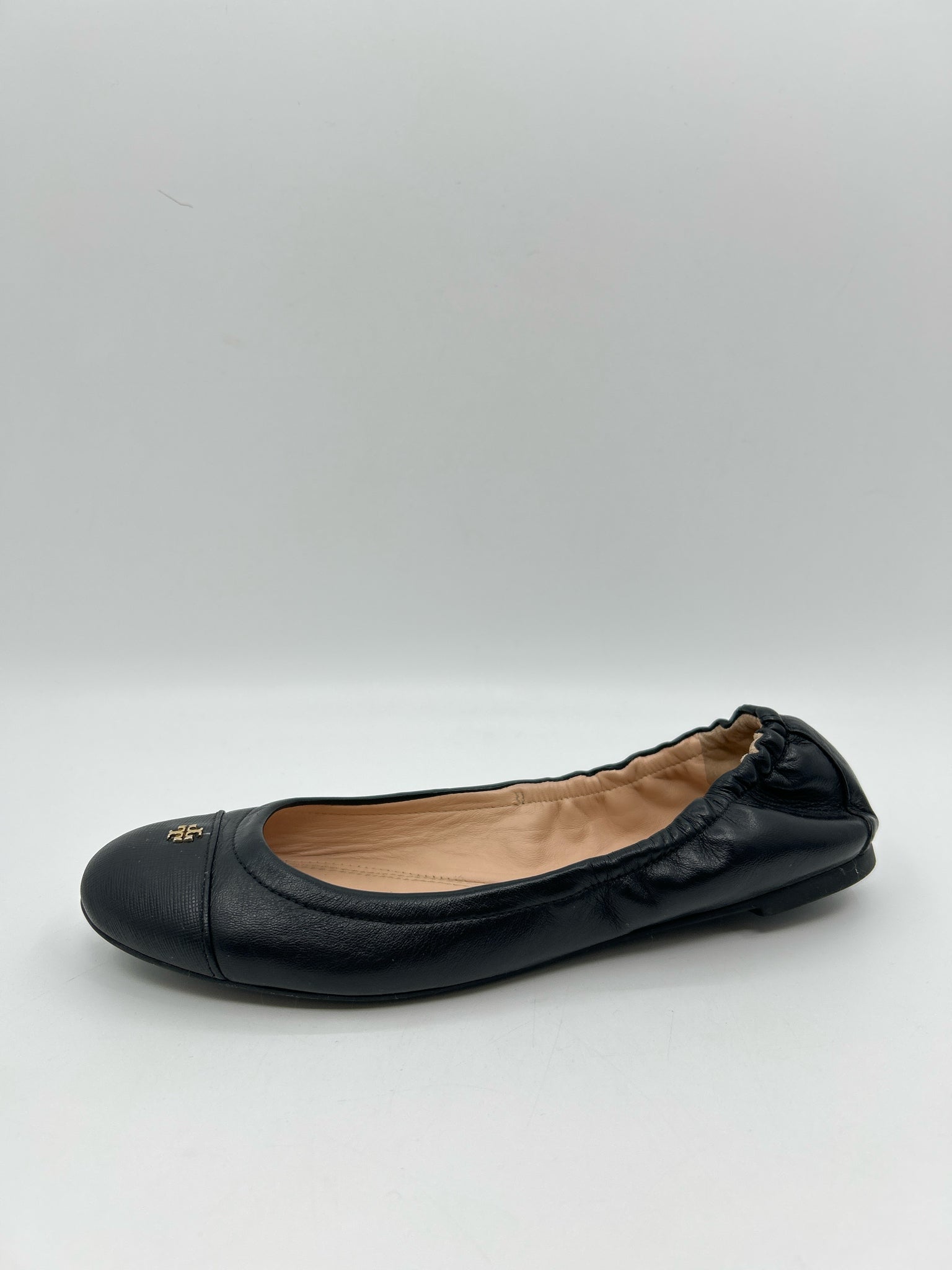 TORY BURCH Size 8.5M Black Women Flats