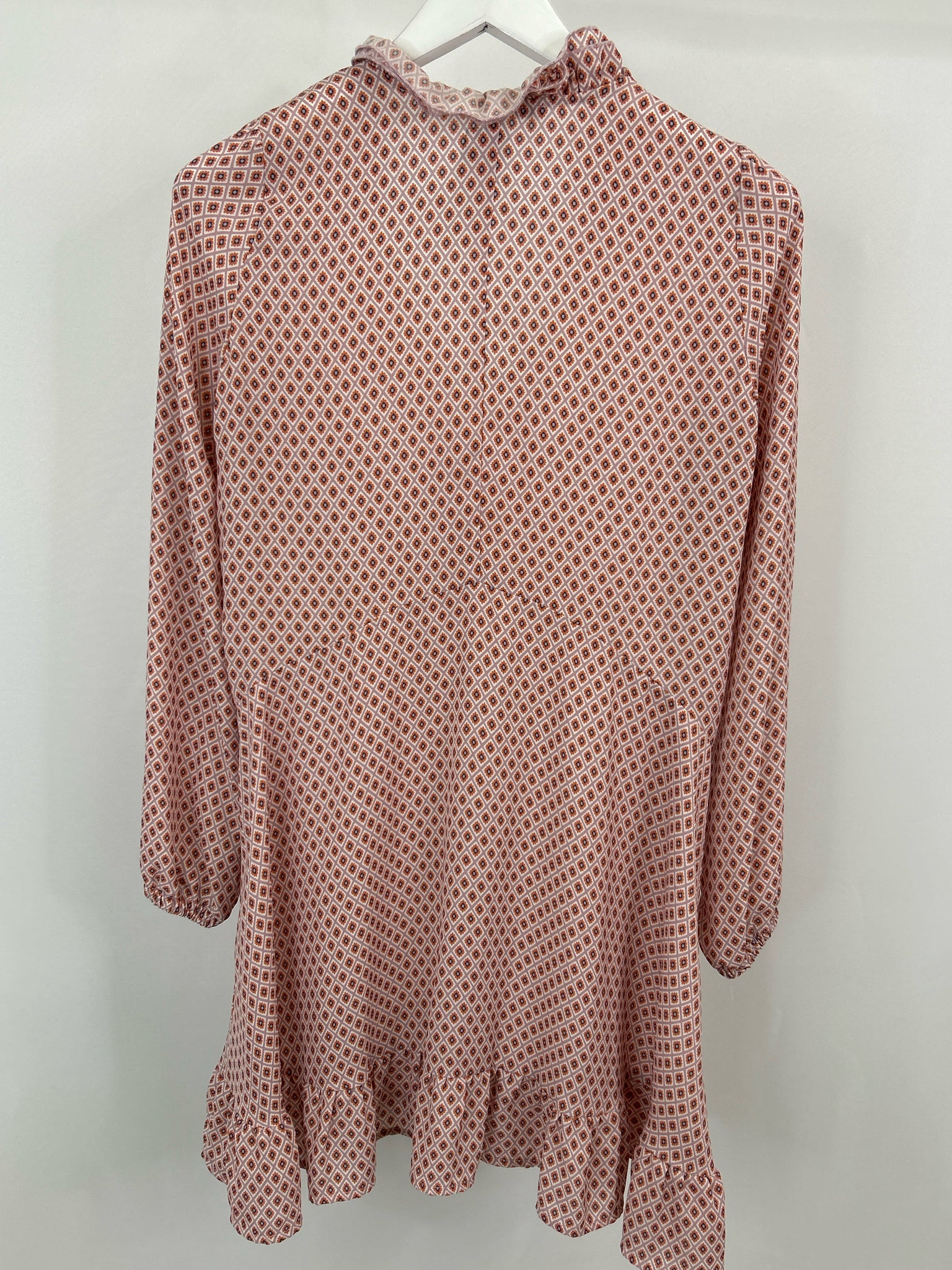 PATRIZIA PEPE Size 42 Pink Print Women Dress