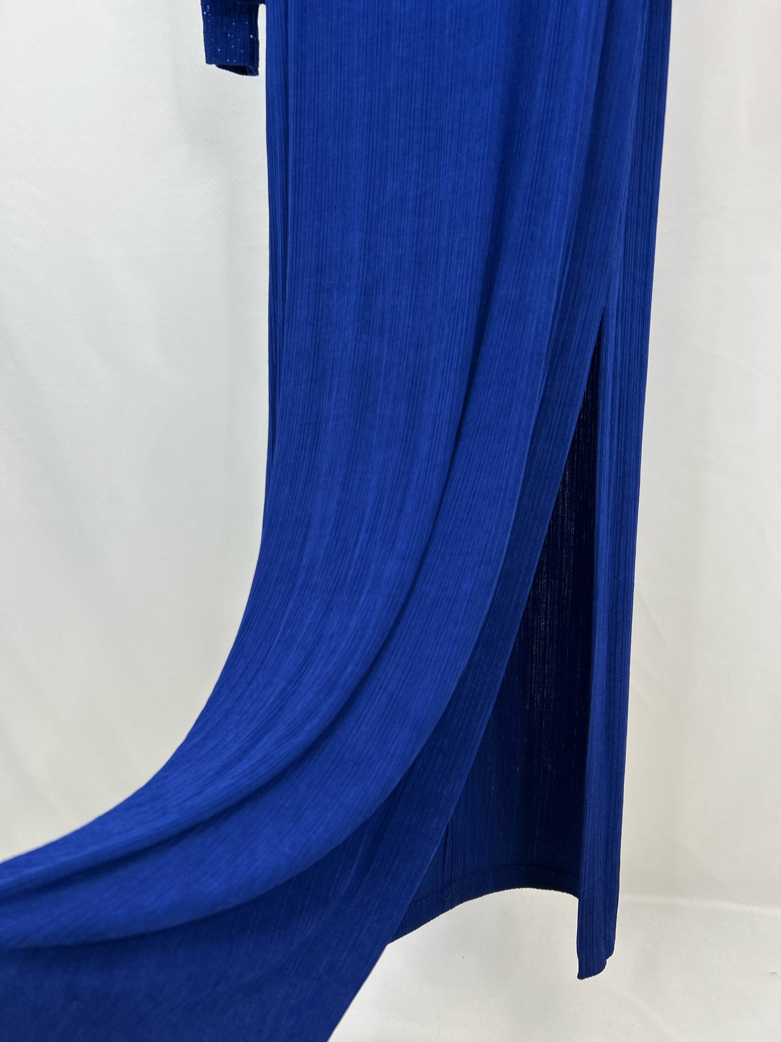 ALEX EVENINGS Size 14 Royal Blue Women 2-Piece w/dress