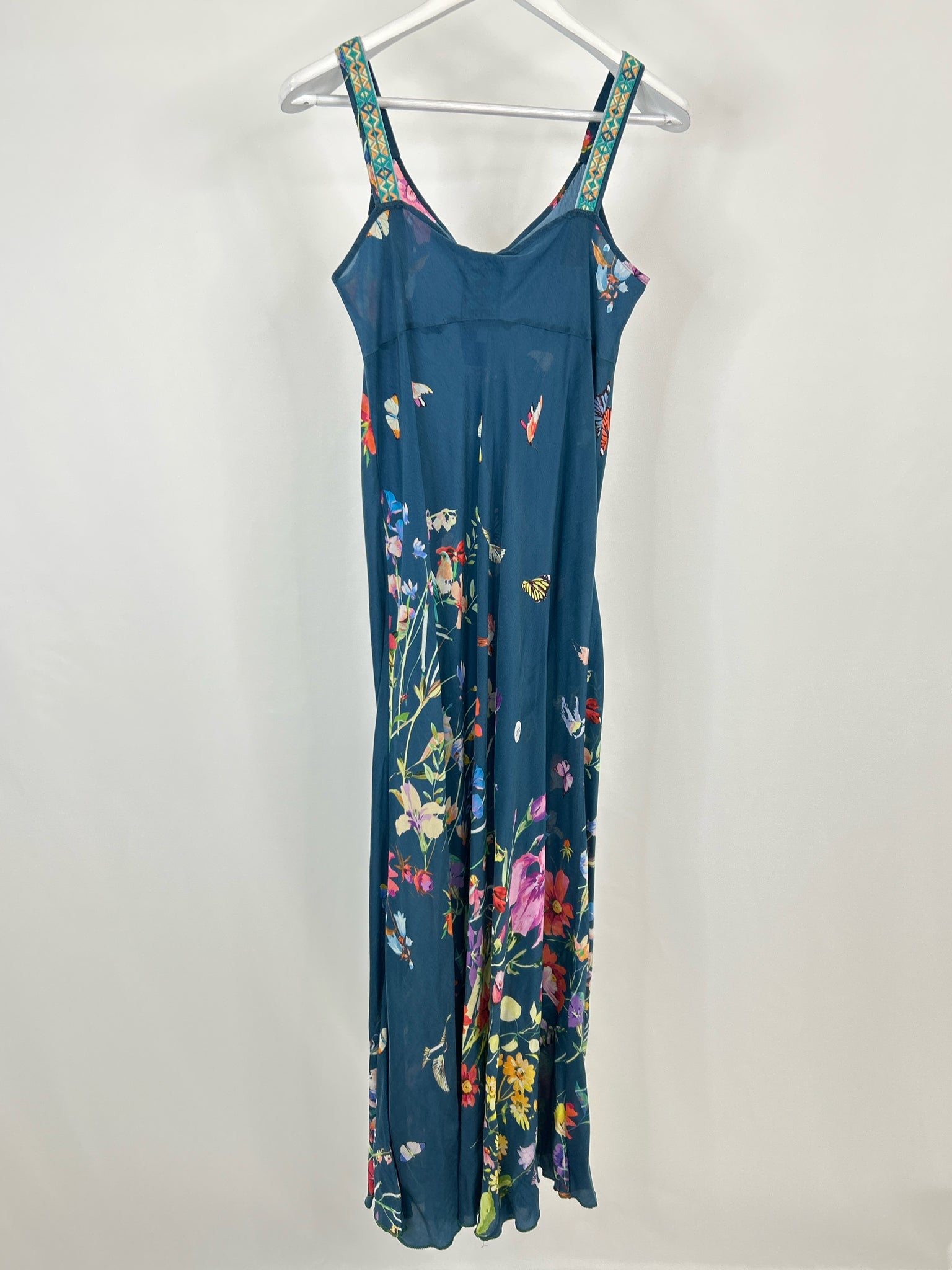 JOHNNY WAS Size M Teal Women Dress