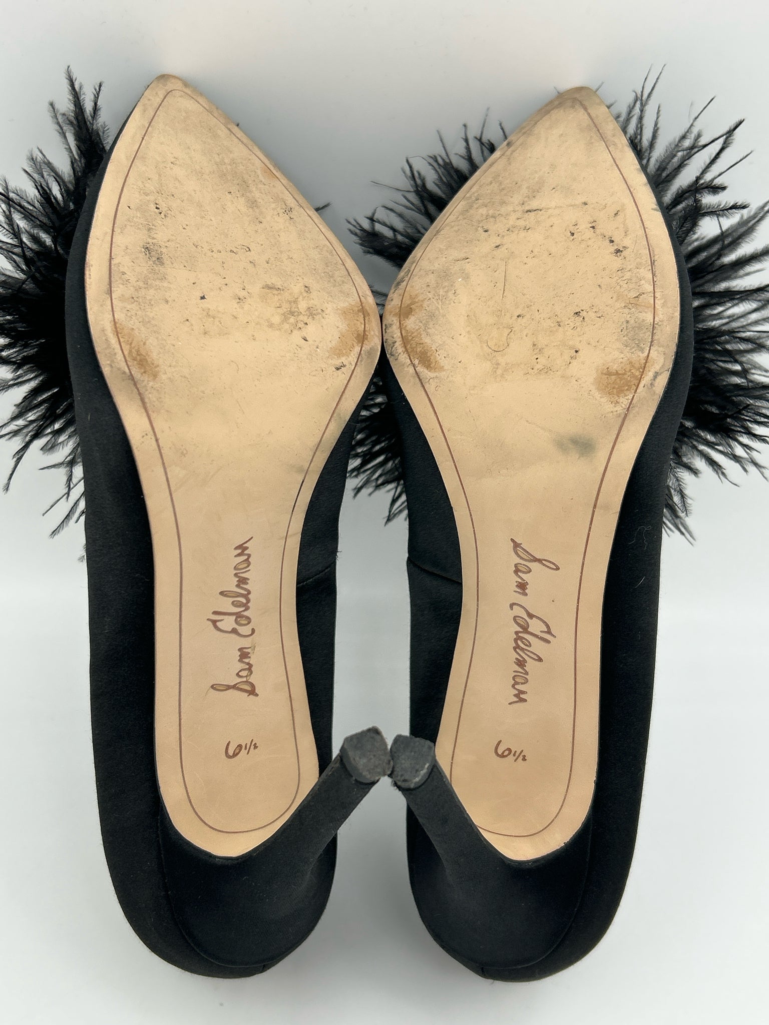 SAM EDELMAN Size 6.5M Black Women Pumps