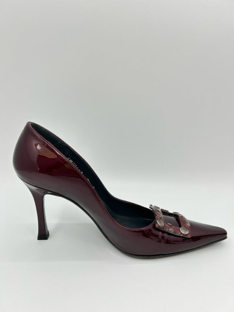 STUART WEITZMAN Size 7.5M Bordeaux Women's Pumps