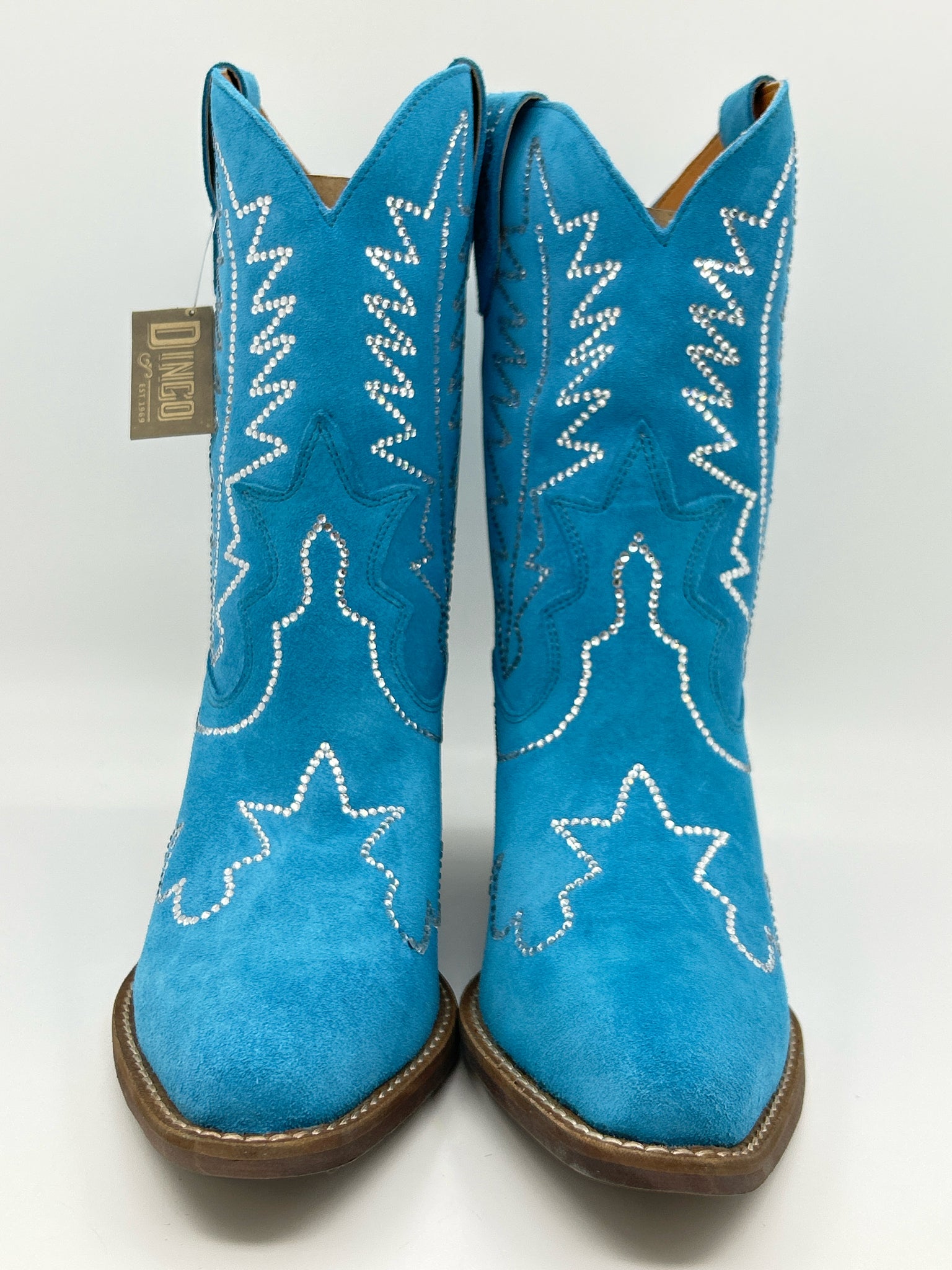 DINGO Size 8.5M Blue Women Boots