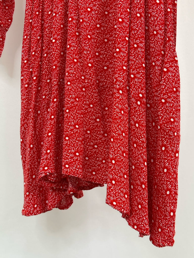 MAEVE Women Size S red and white Dress