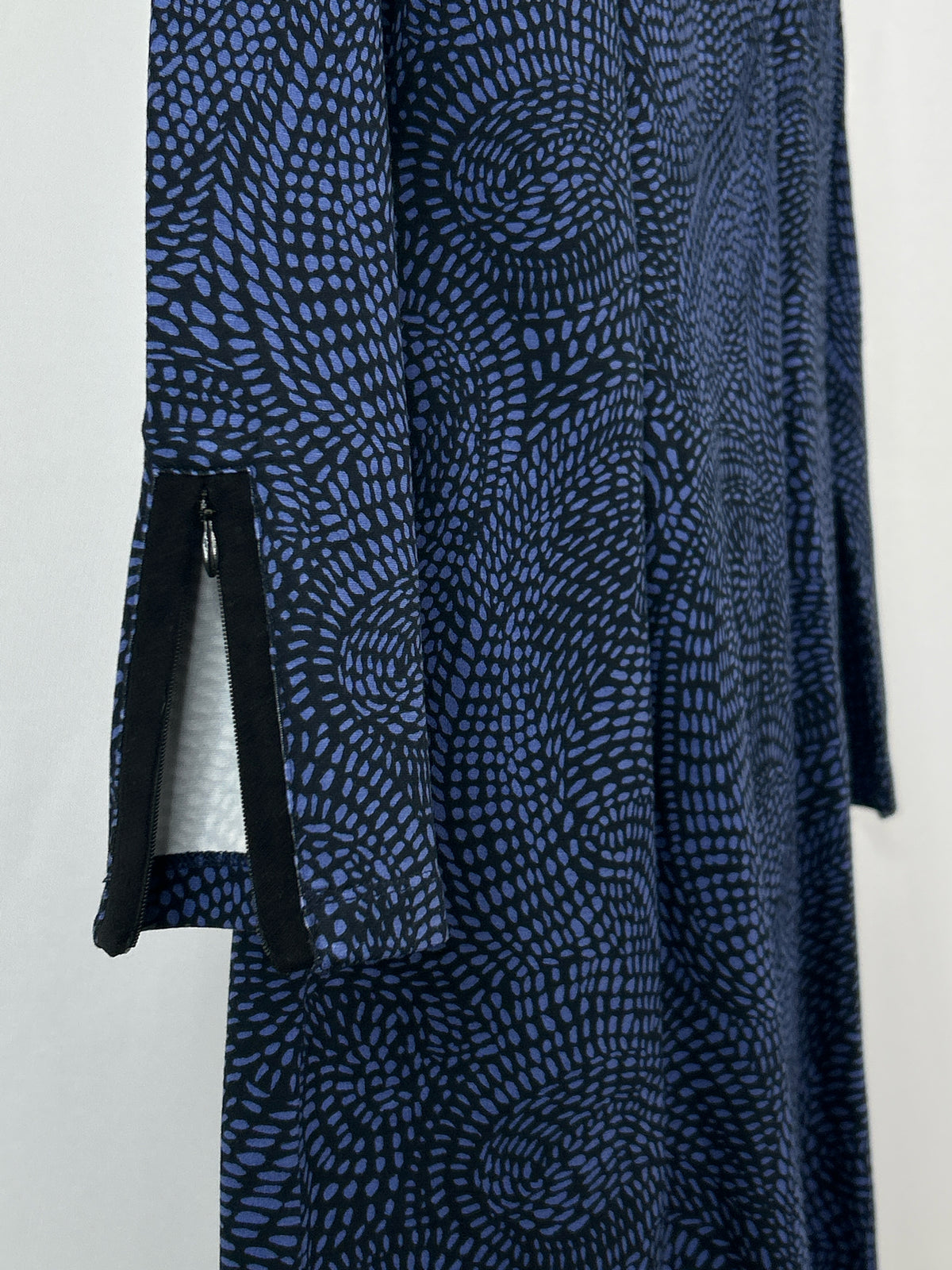 J. McLaughlin Size L blue and black Women Dress